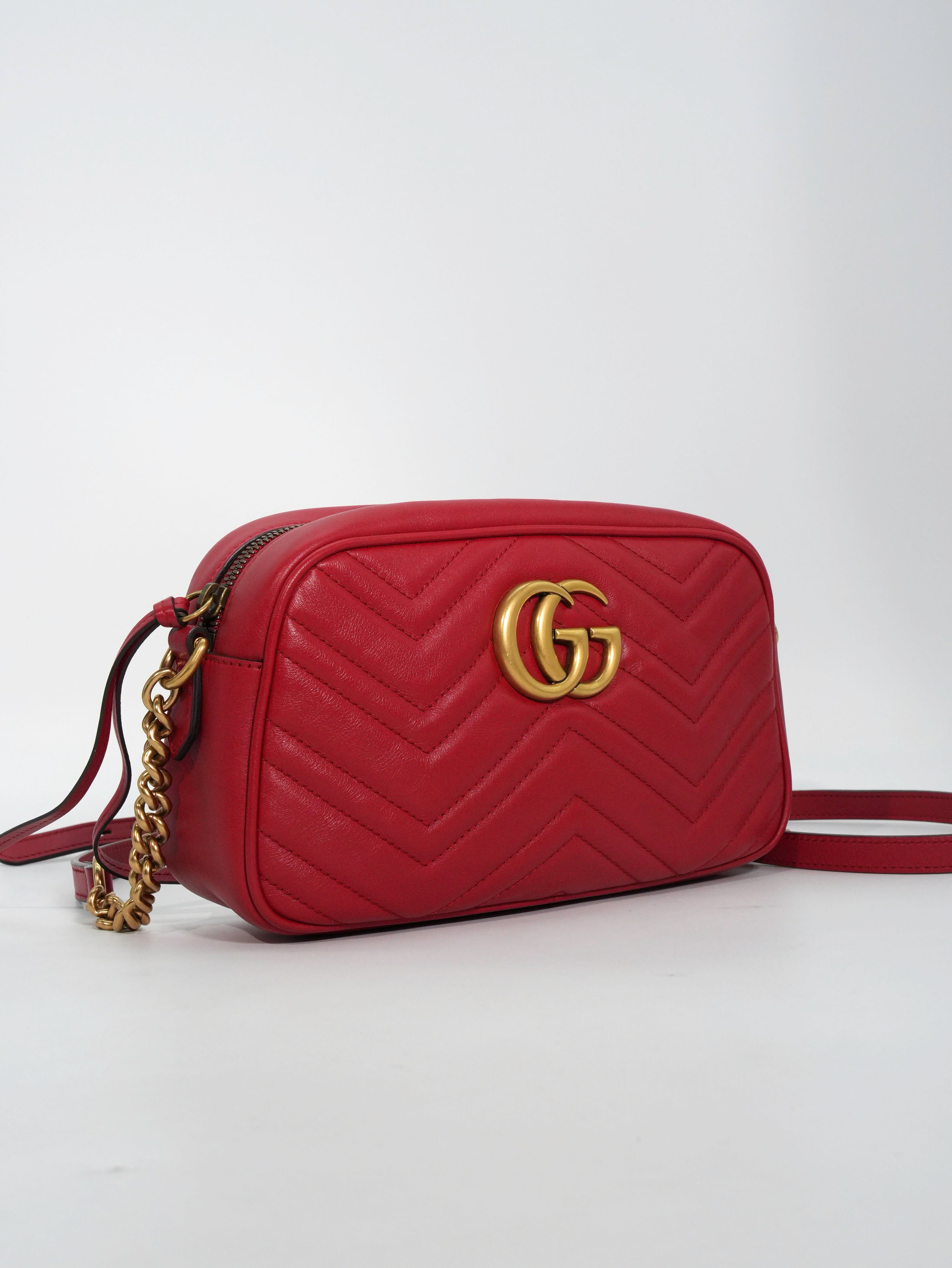 Gucci Marmont Camera Bag Matelassé