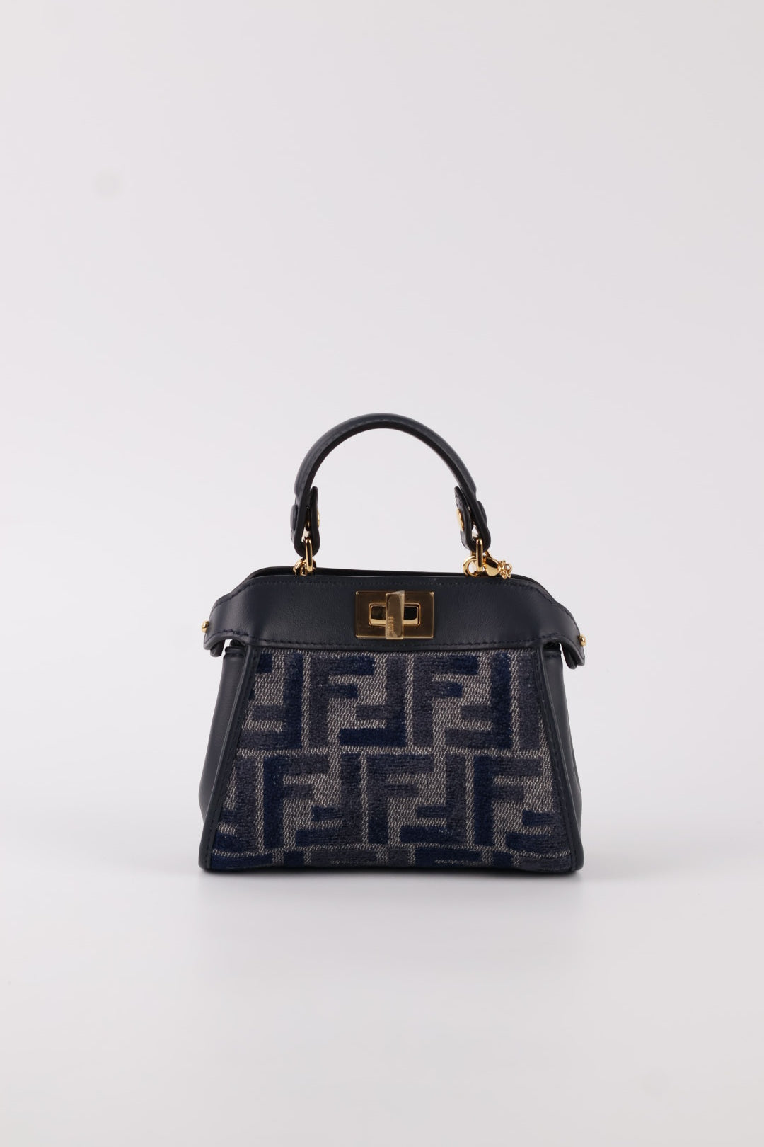 Fendi Nano Peekaboo FF Logo