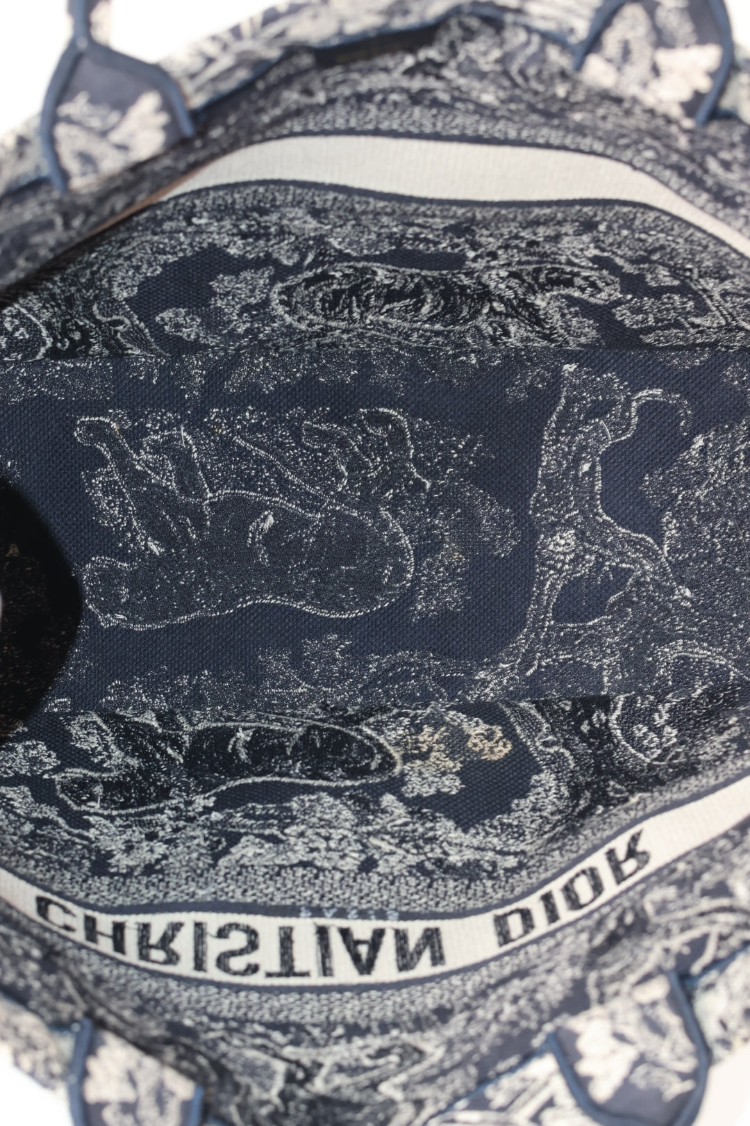 Dior Book Tote Grande Toile du Jouy