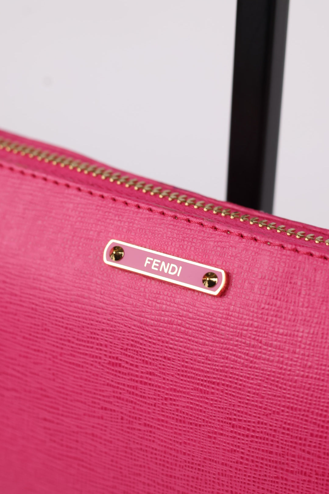 Fendi Chain Pochette in Pelle
