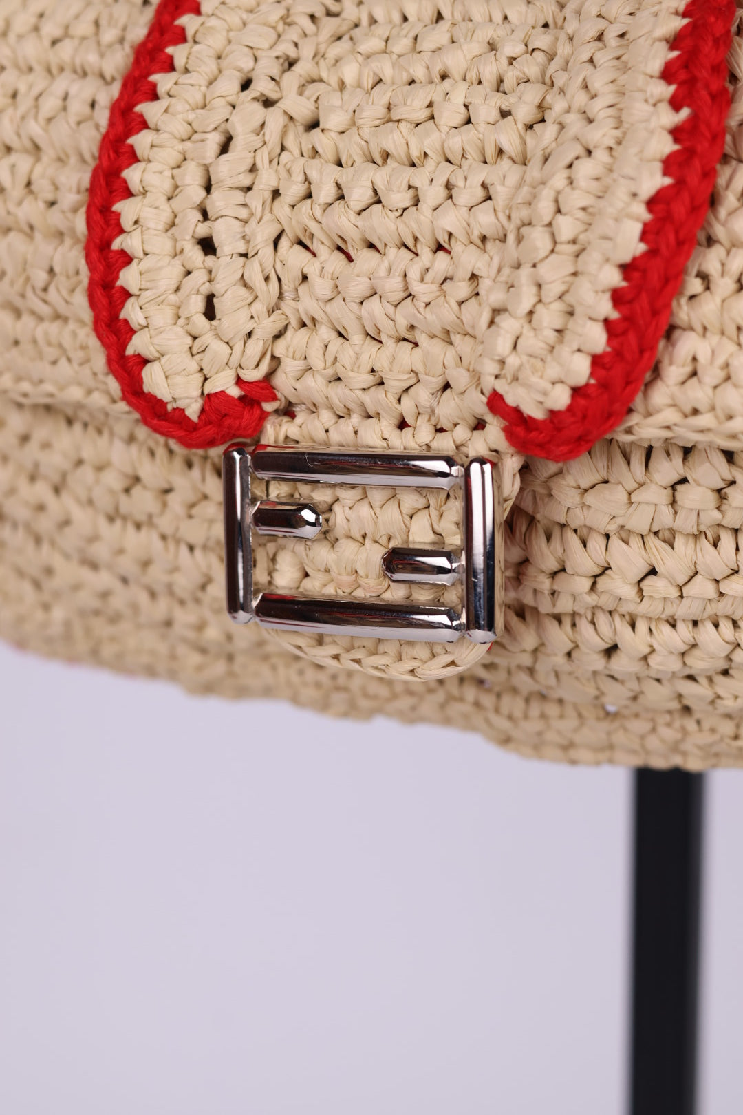 Fendi Mini Baguette Rafia