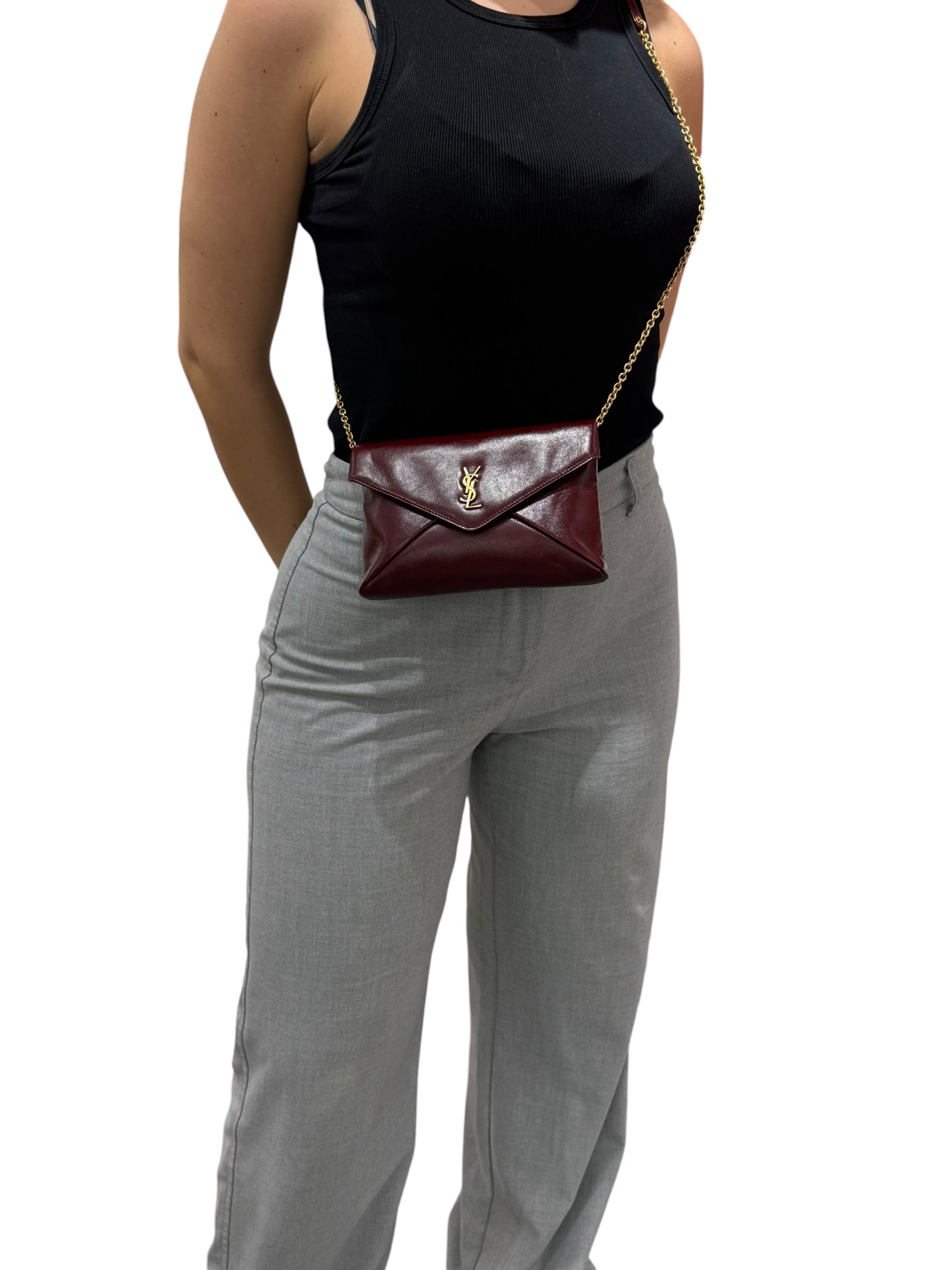 Saint Laurent Mini Cassandre in Agnello