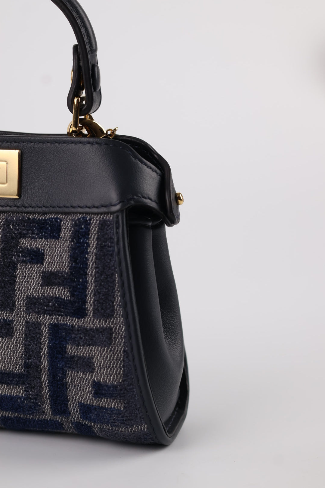 Fendi Nano Peekaboo FF Logo