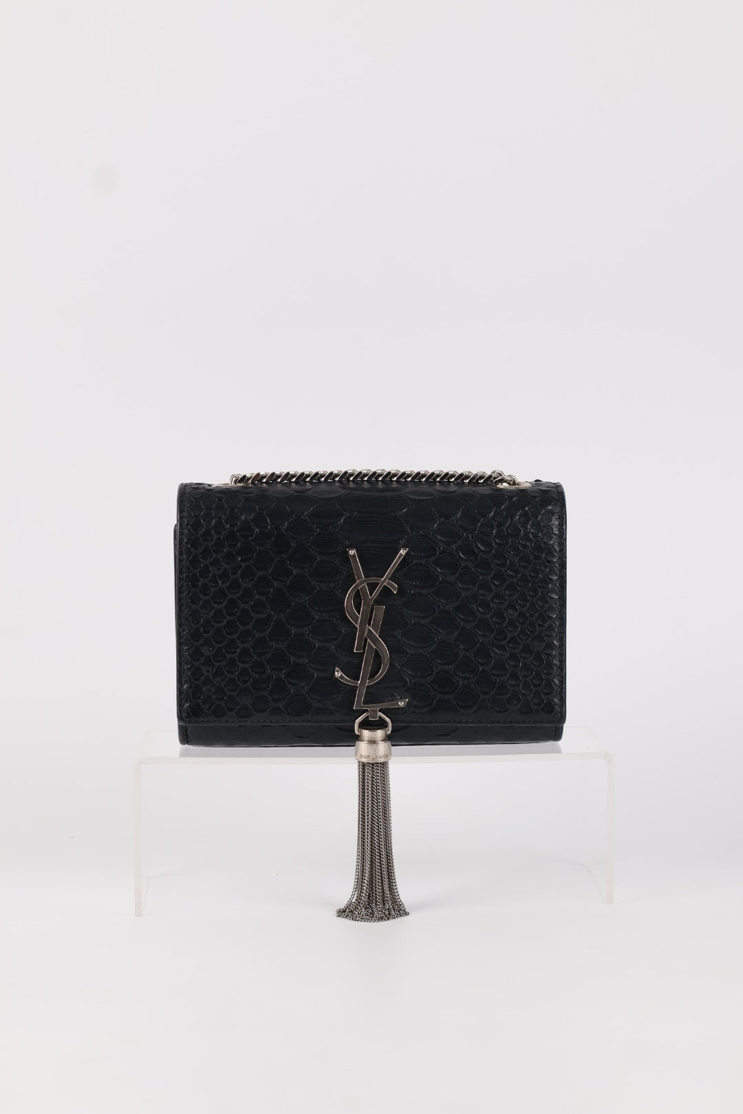 Saint Laurent Kate Mini Pitone con Nappa