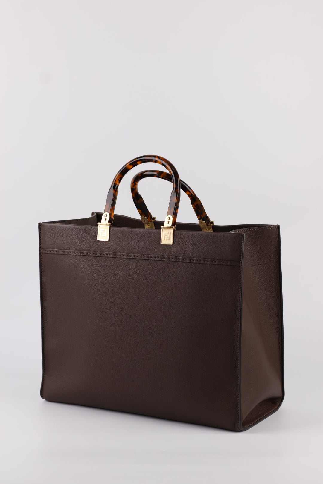 Fendi Sunshine Media in Pelle
