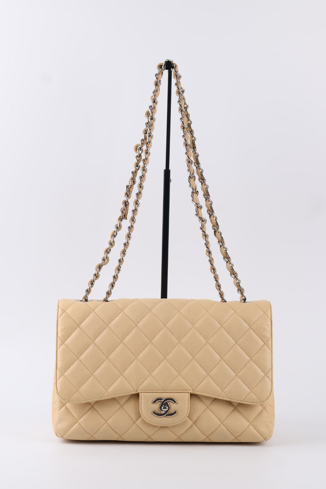 Chanel Timeless Jumbo Single Flap Caviar