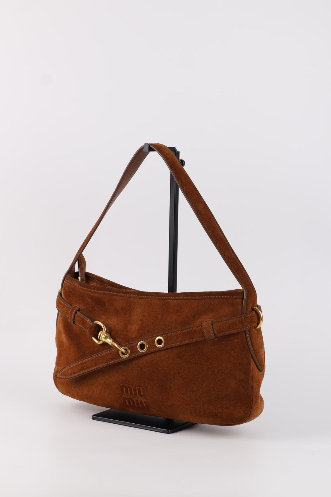 Miu Miu Adventure a Spalla Suede