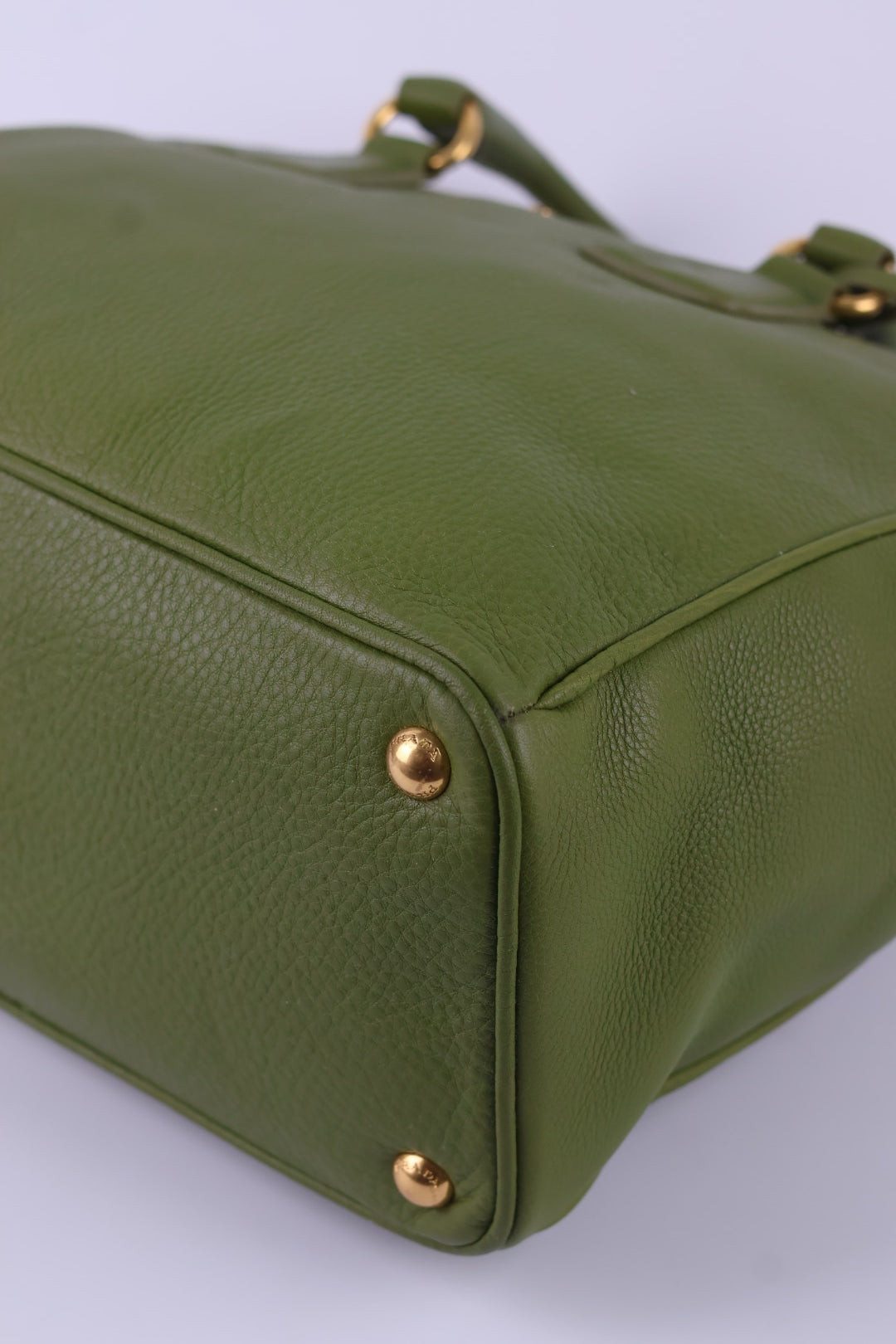 Prada Tote in Pelle Verde