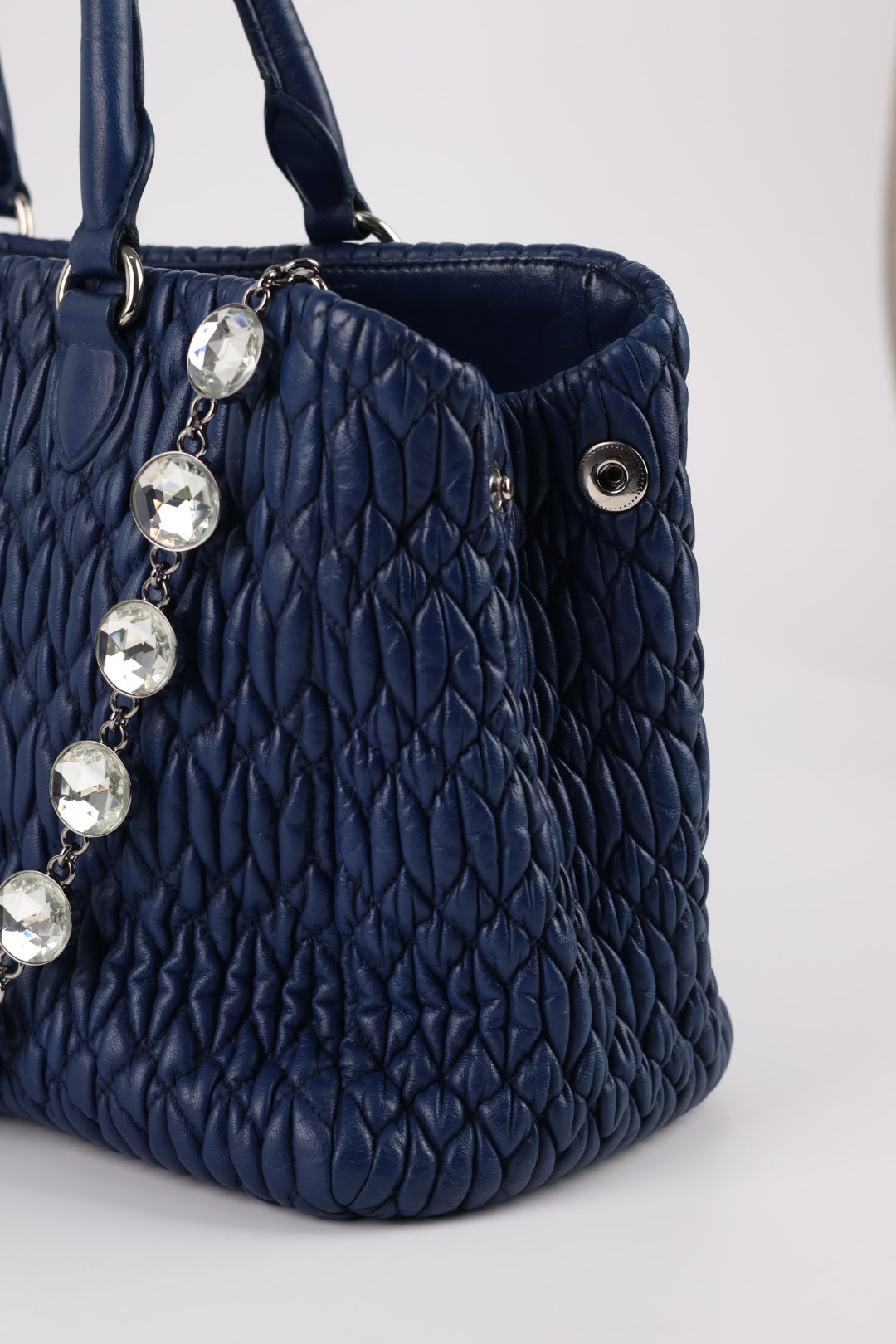 Miu Miu Tote Crystal Matelassé