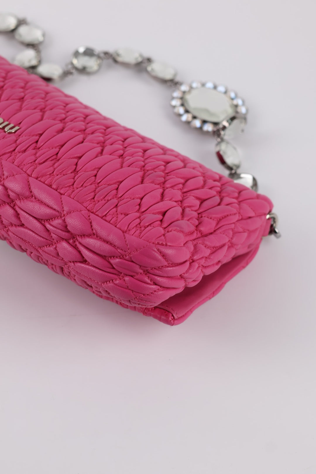 Miu Miu Crystal Matelassé