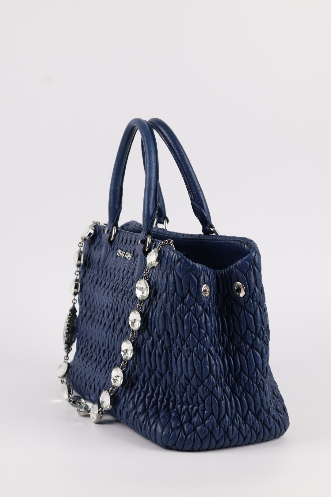 Miu Miu Tote Crystal Matelassé