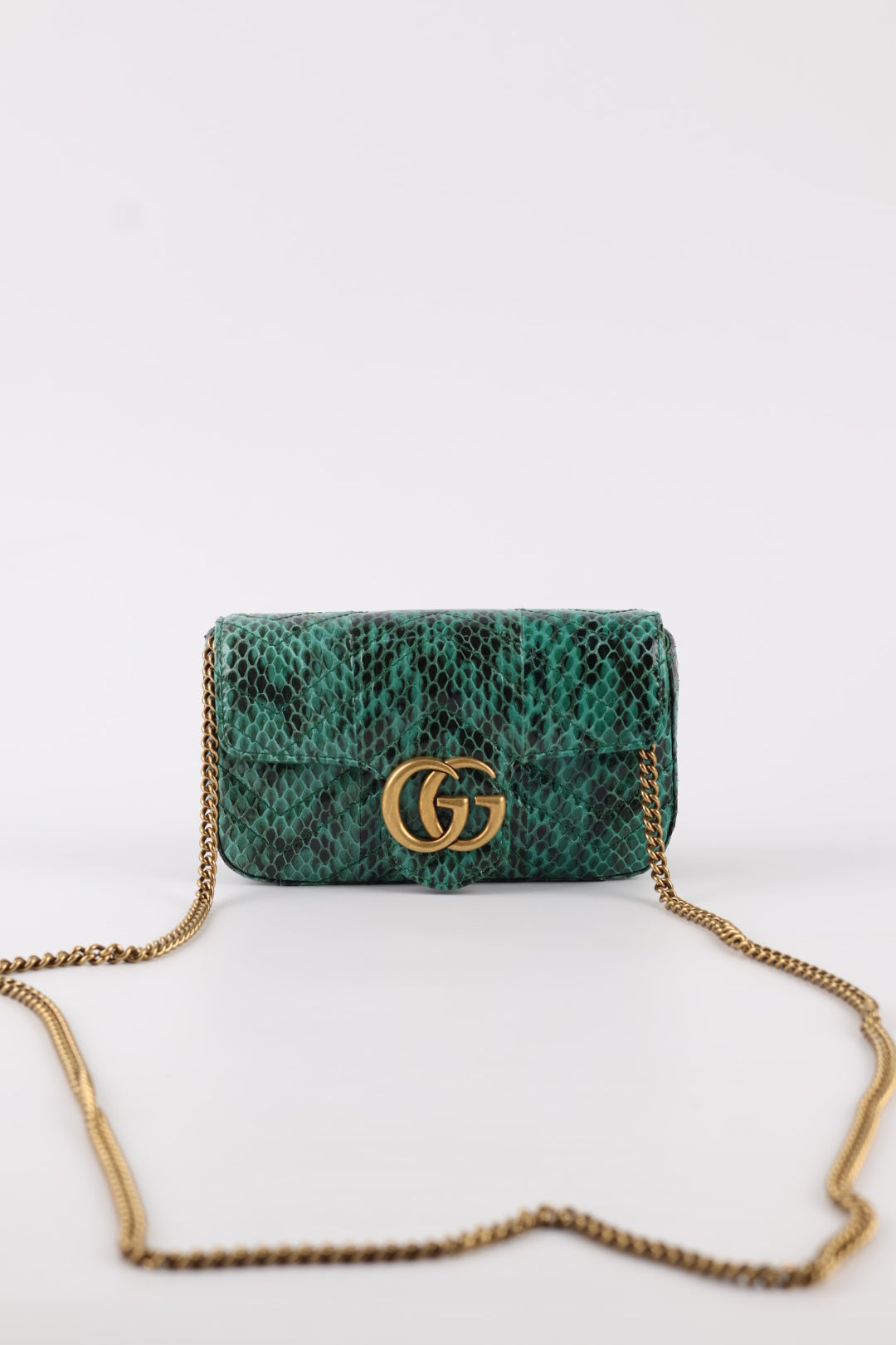 Gucci GG Marmont Supermini Marmont Pitone