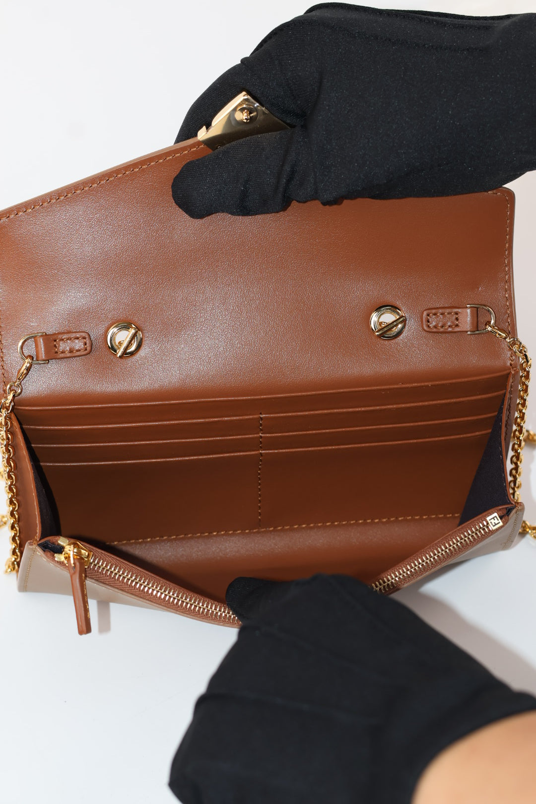 Fendi Woc Continental FF Diamonds