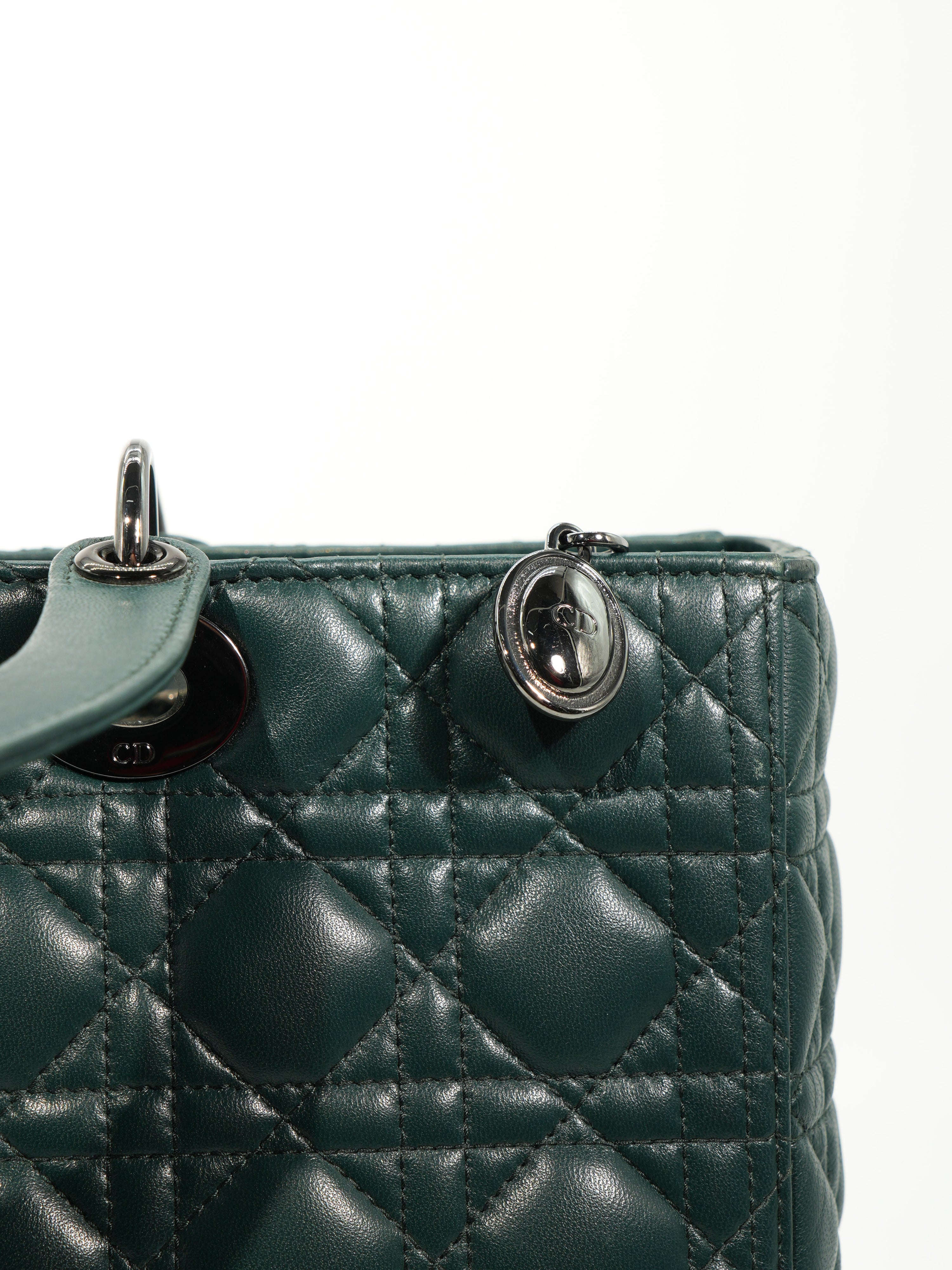 Lady Dior Large in Pelle