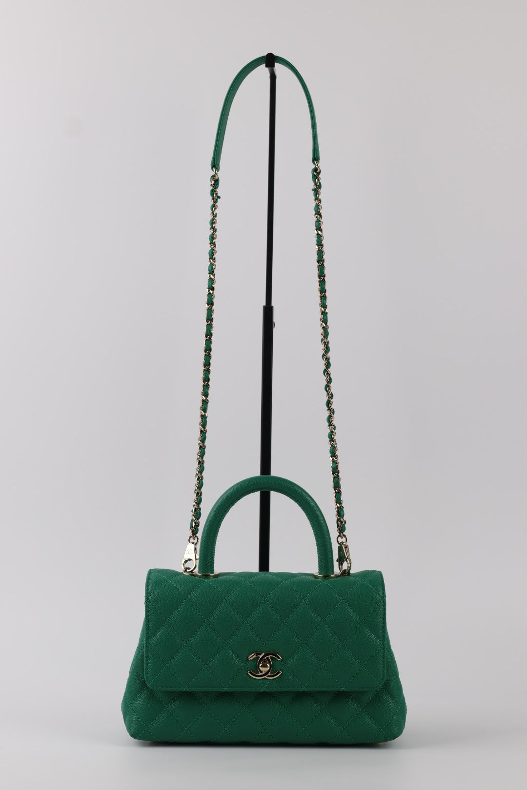 Chanel Coco Handle Caviar Small