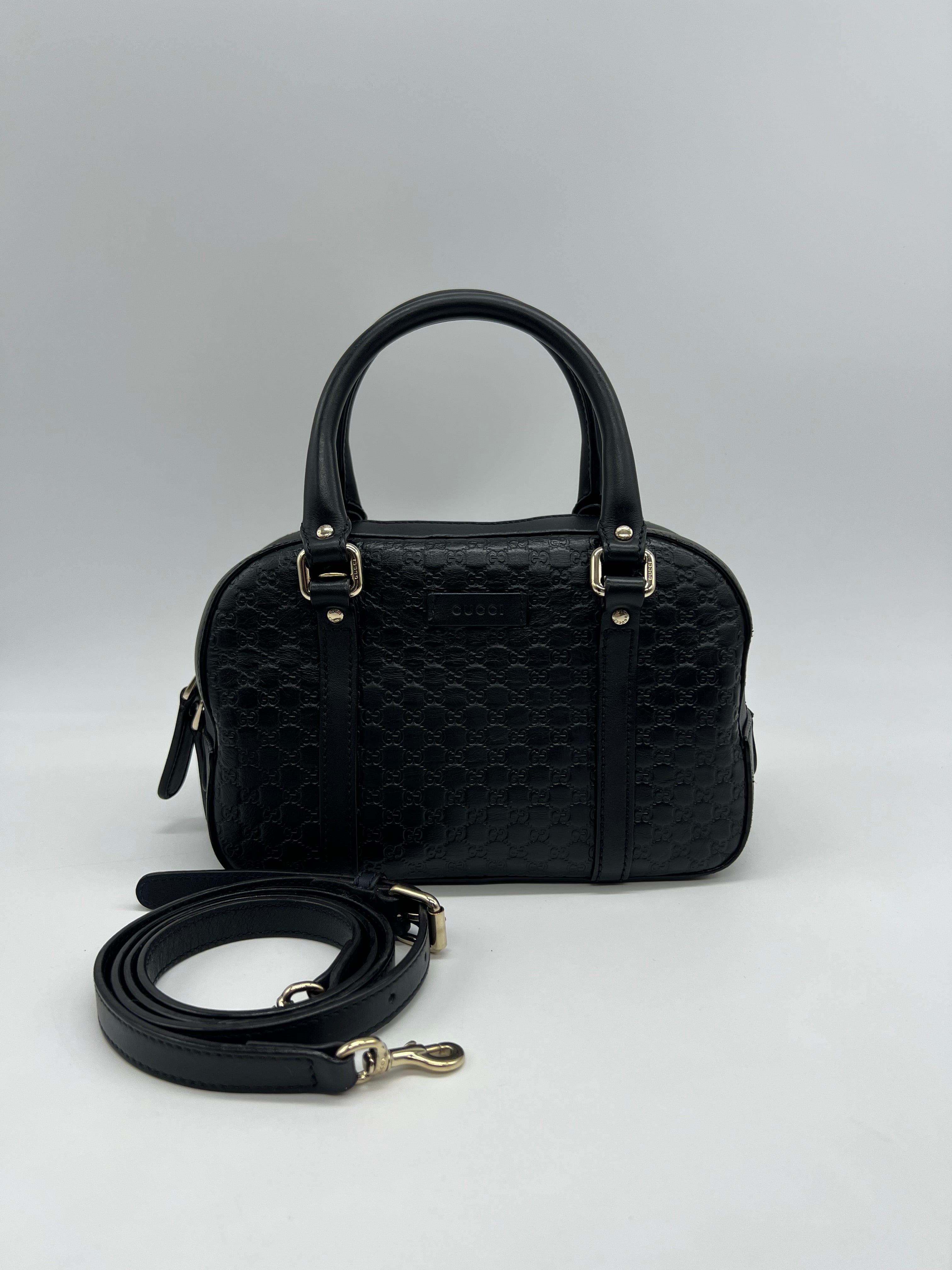 Gucci Mini Bauletto Microguccissima