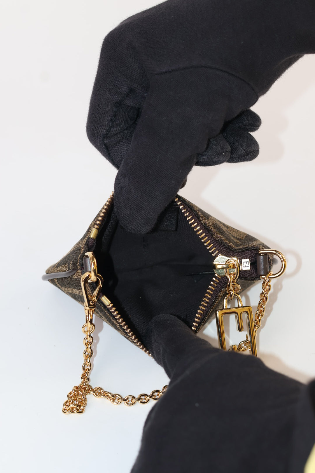 Fendi Mini Pouch FF Logo