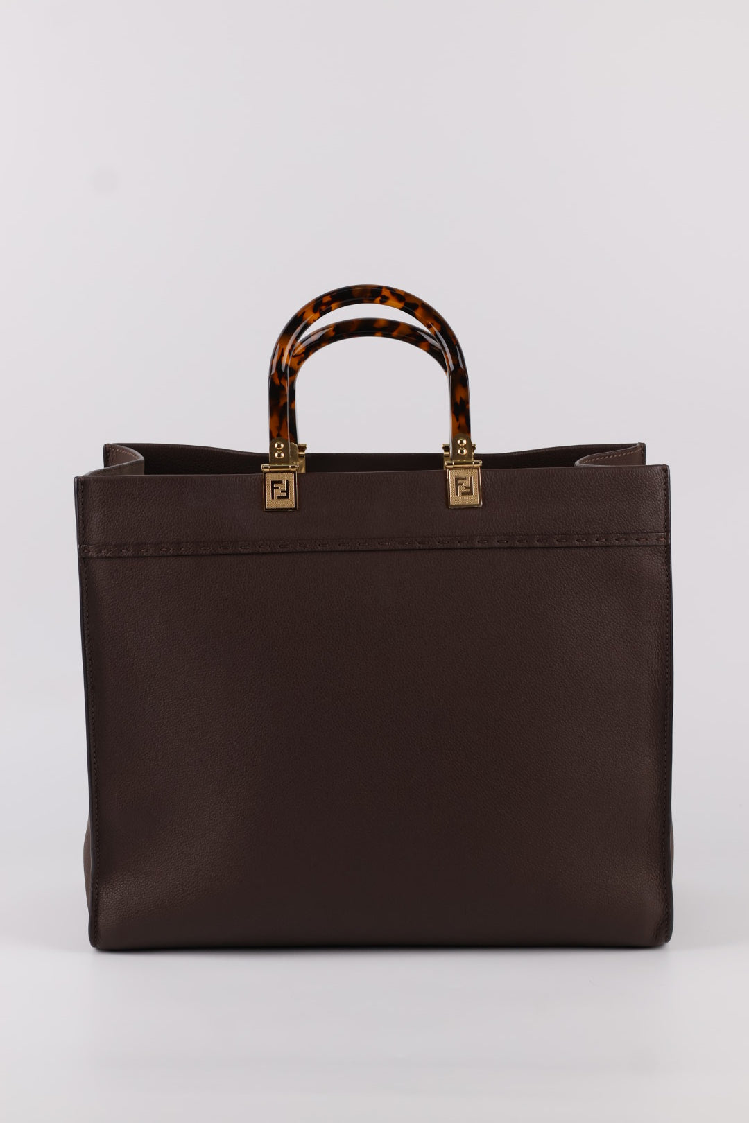 Fendi Sunshine Media in Pelle