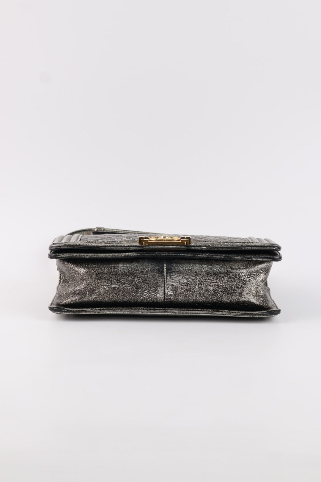 Chanel Boy Media Silver