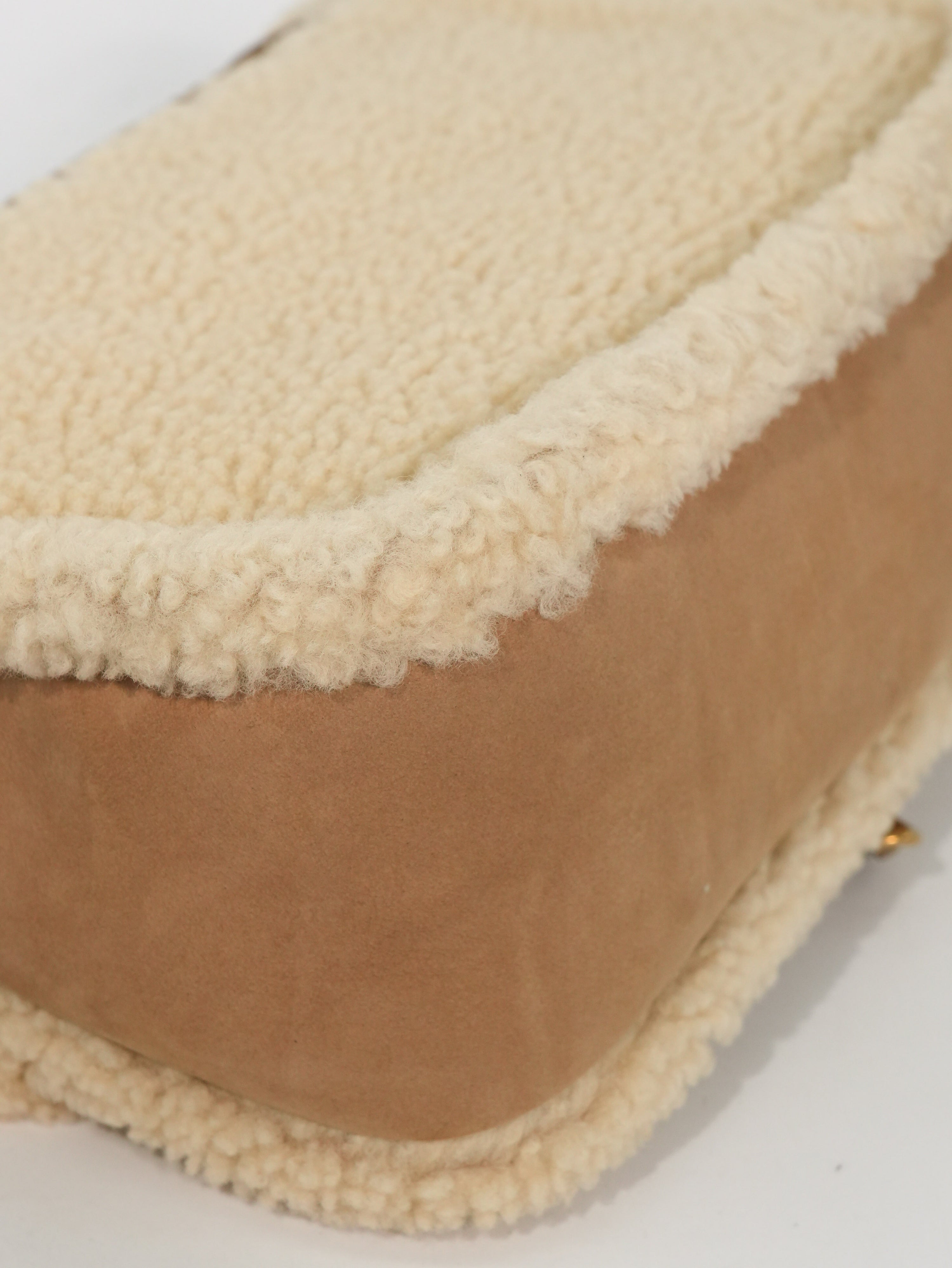 Saint Laurent Niki Baby Shearling