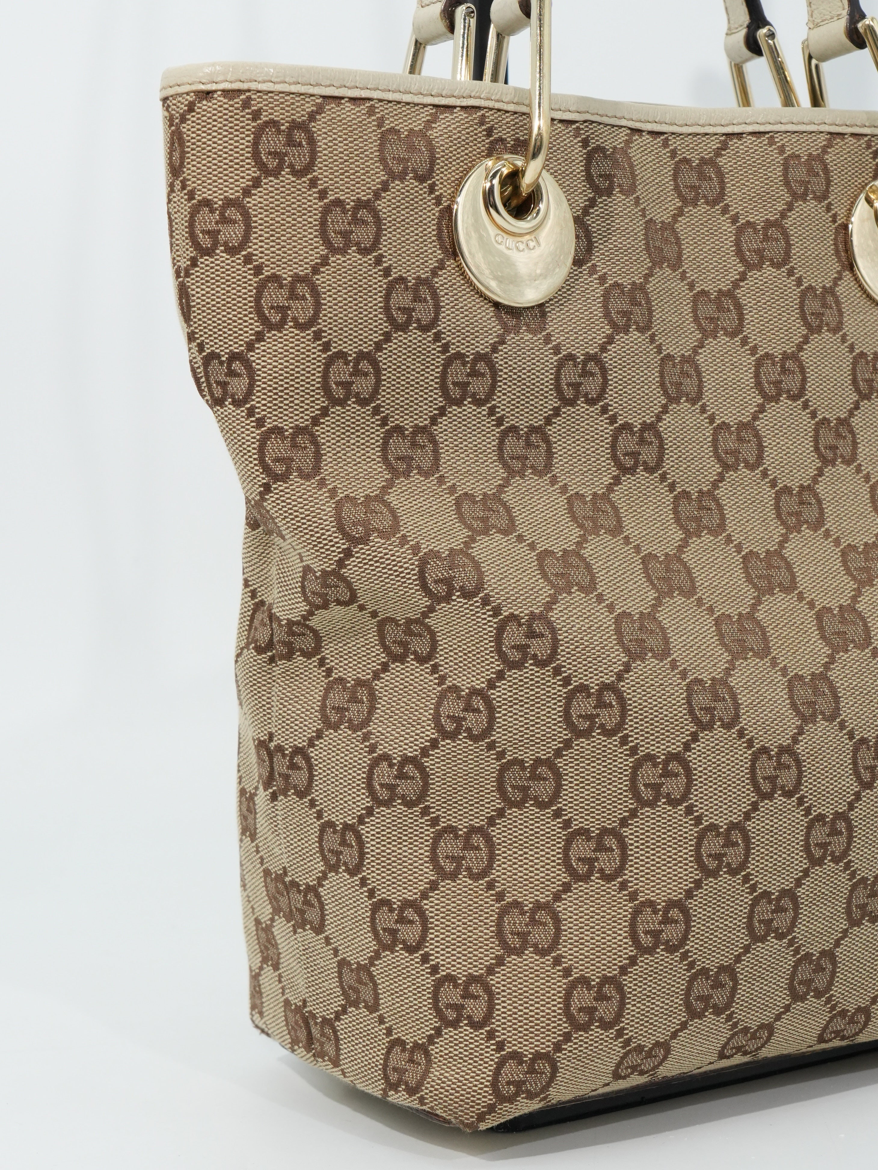 Gucci Tote in Tela GG Wave