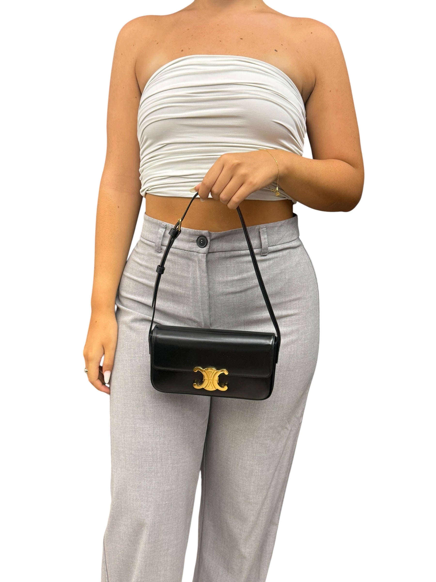 Celine Claude Triomphe in Pelle