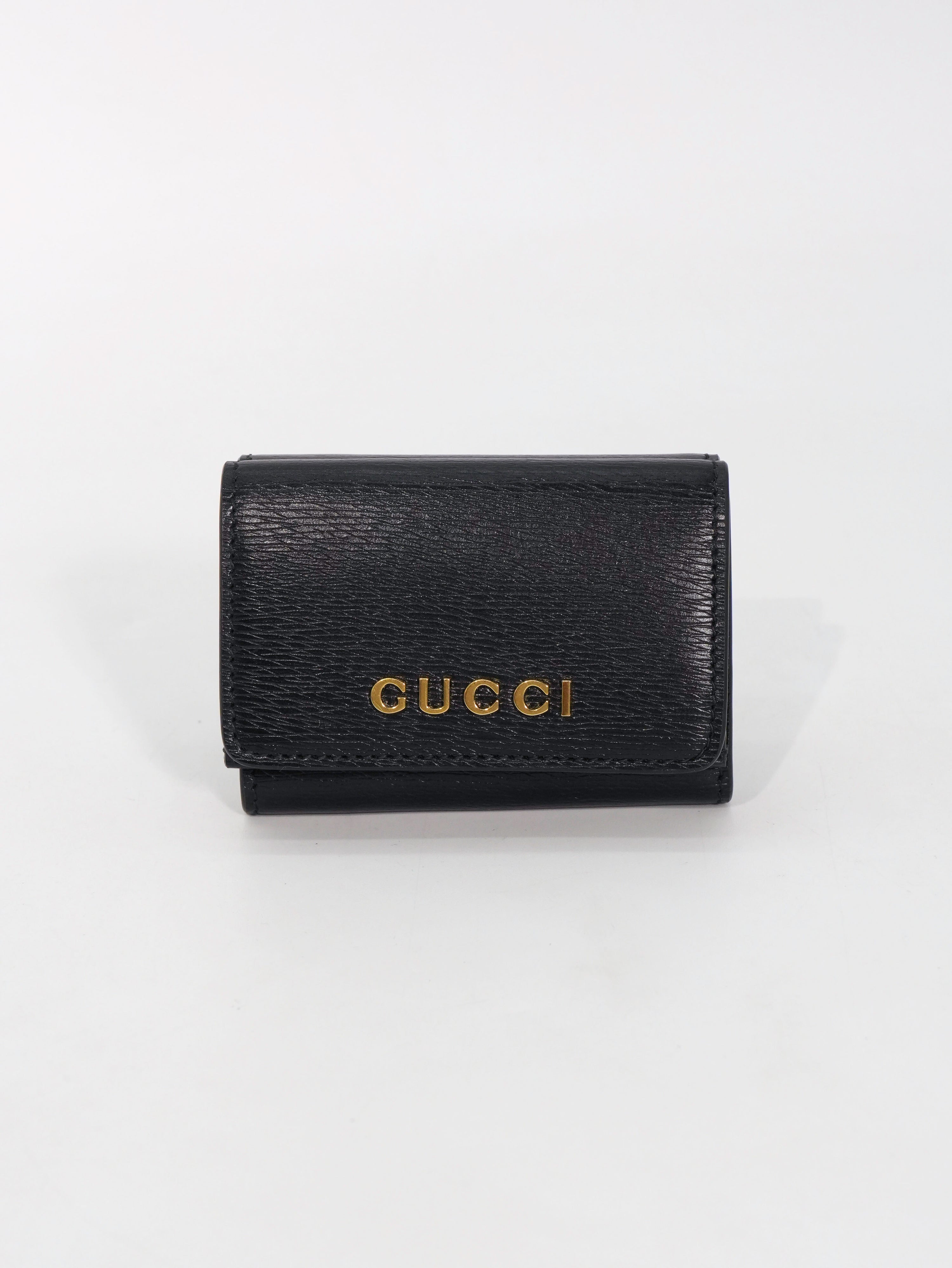 Gucci Portafoglio Compatto Lettering