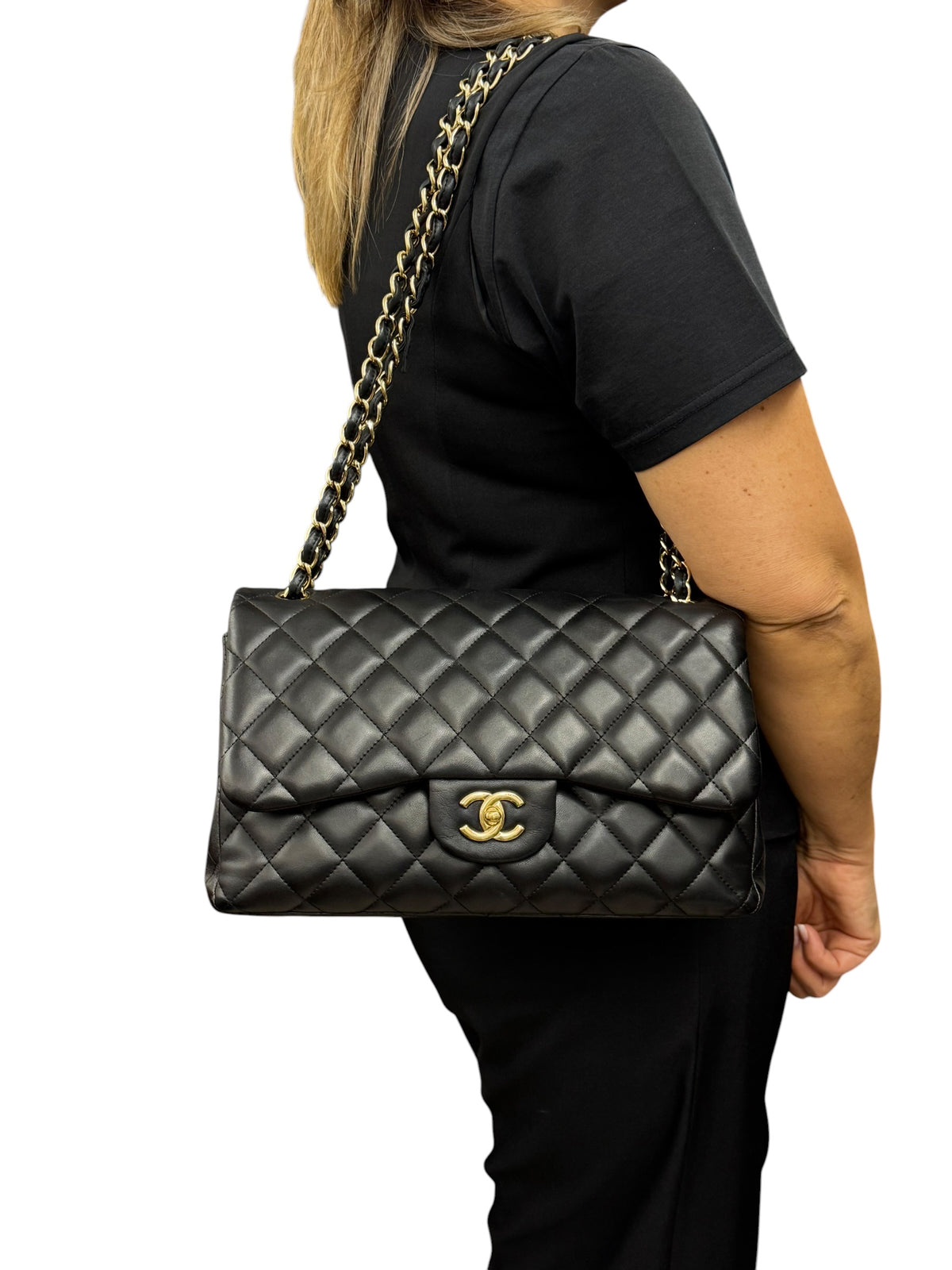 Chanel Timeless Jumbo Double Flap