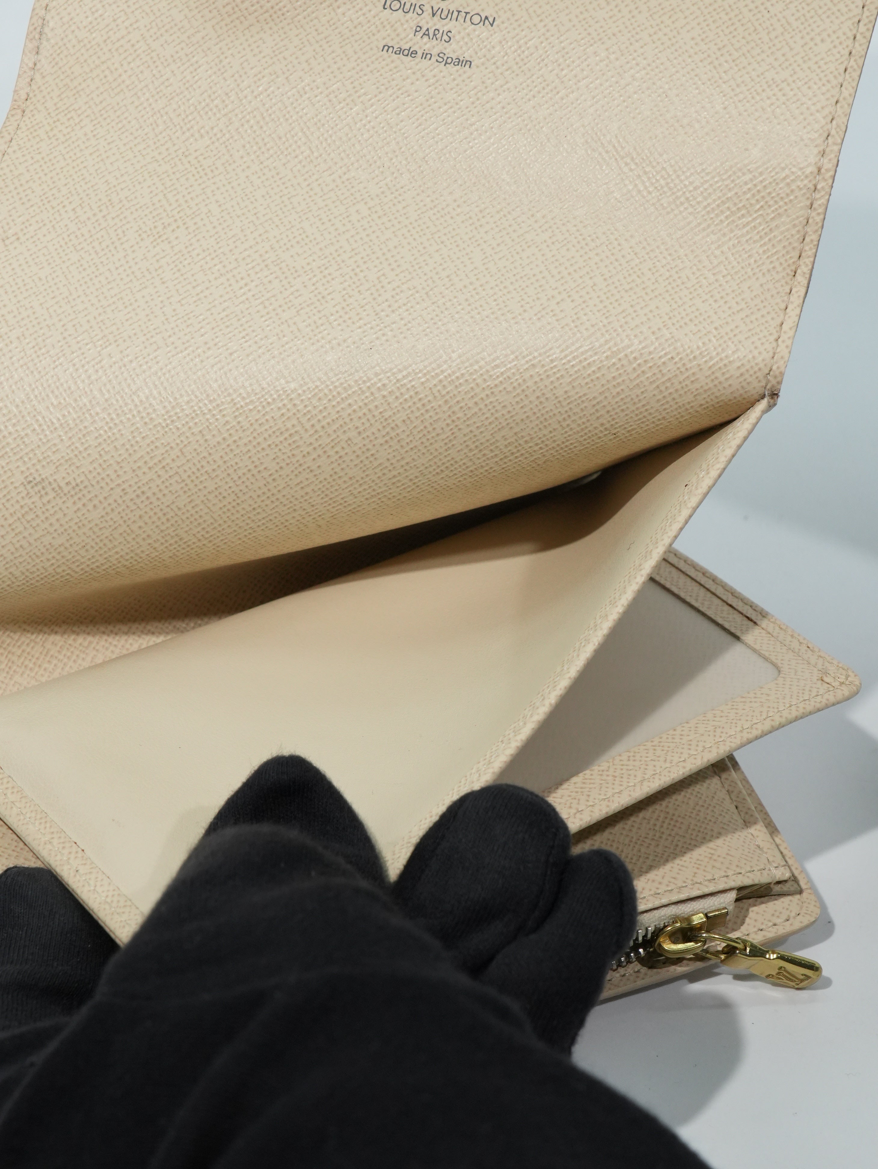 Louis Vuitton Portafoglio Alexandra Damier Azur