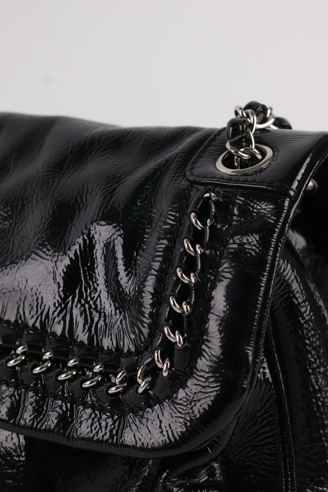 Chanel Classic Chain a Spalla Vernis
