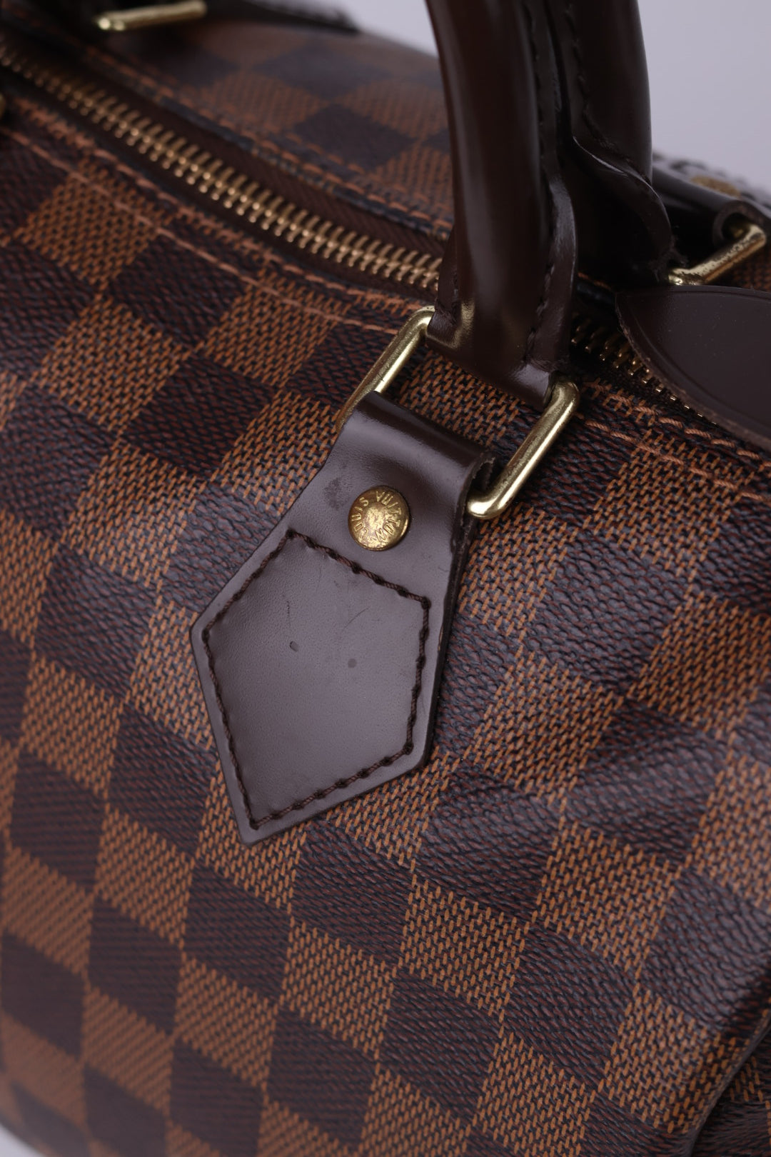 Louis Vuitton Speedy 25 Damier Ébène con Tracolla