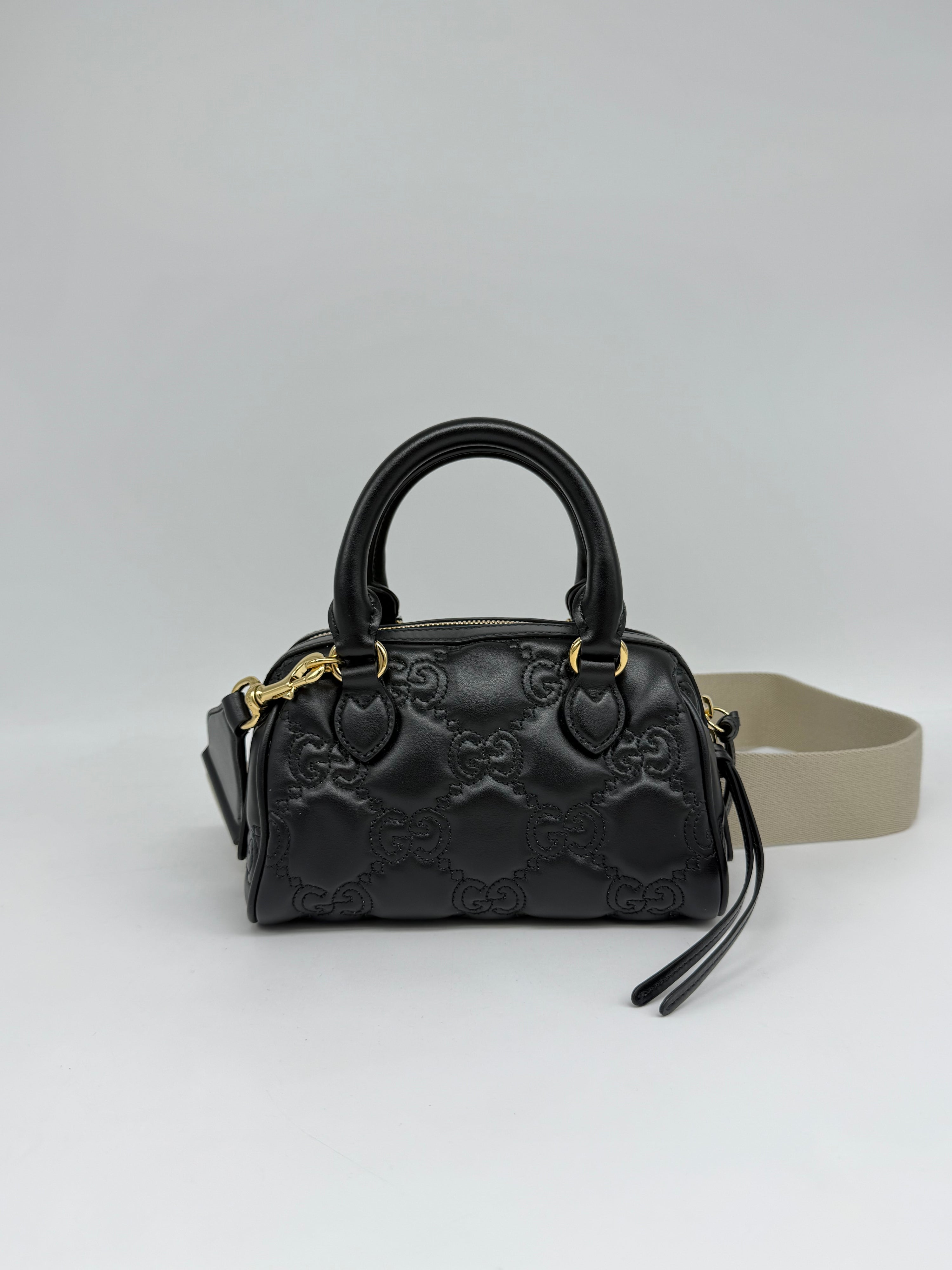 Gucci Mini Bauletto GG Matelassé