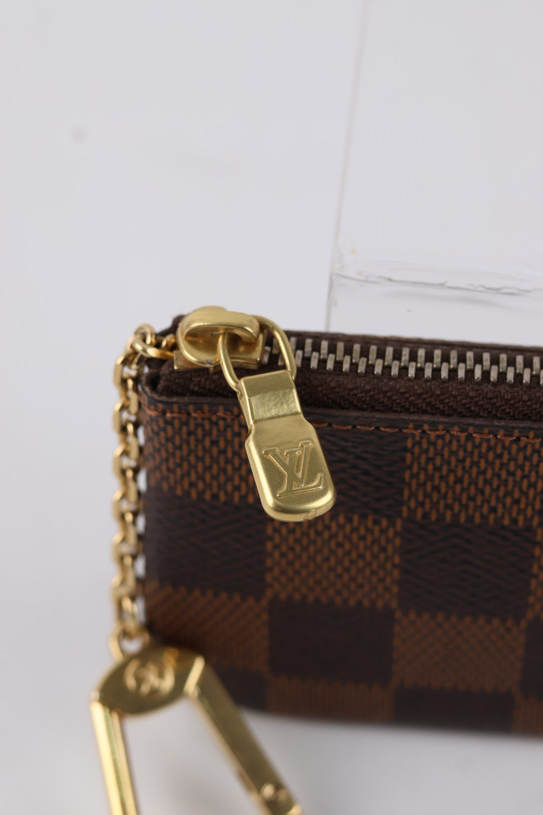 Louis Vuitton Key Pouch Damier Ébène