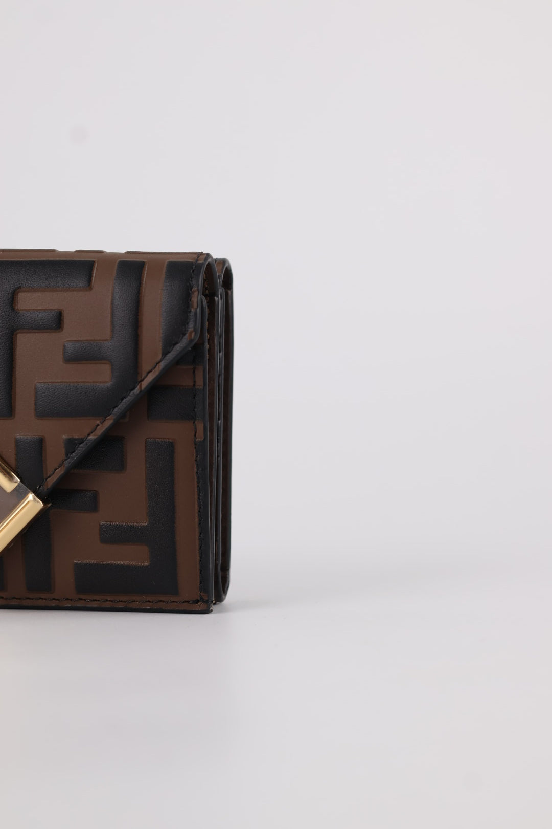 Fendi Portafoglio Compatto FF Diamonds
