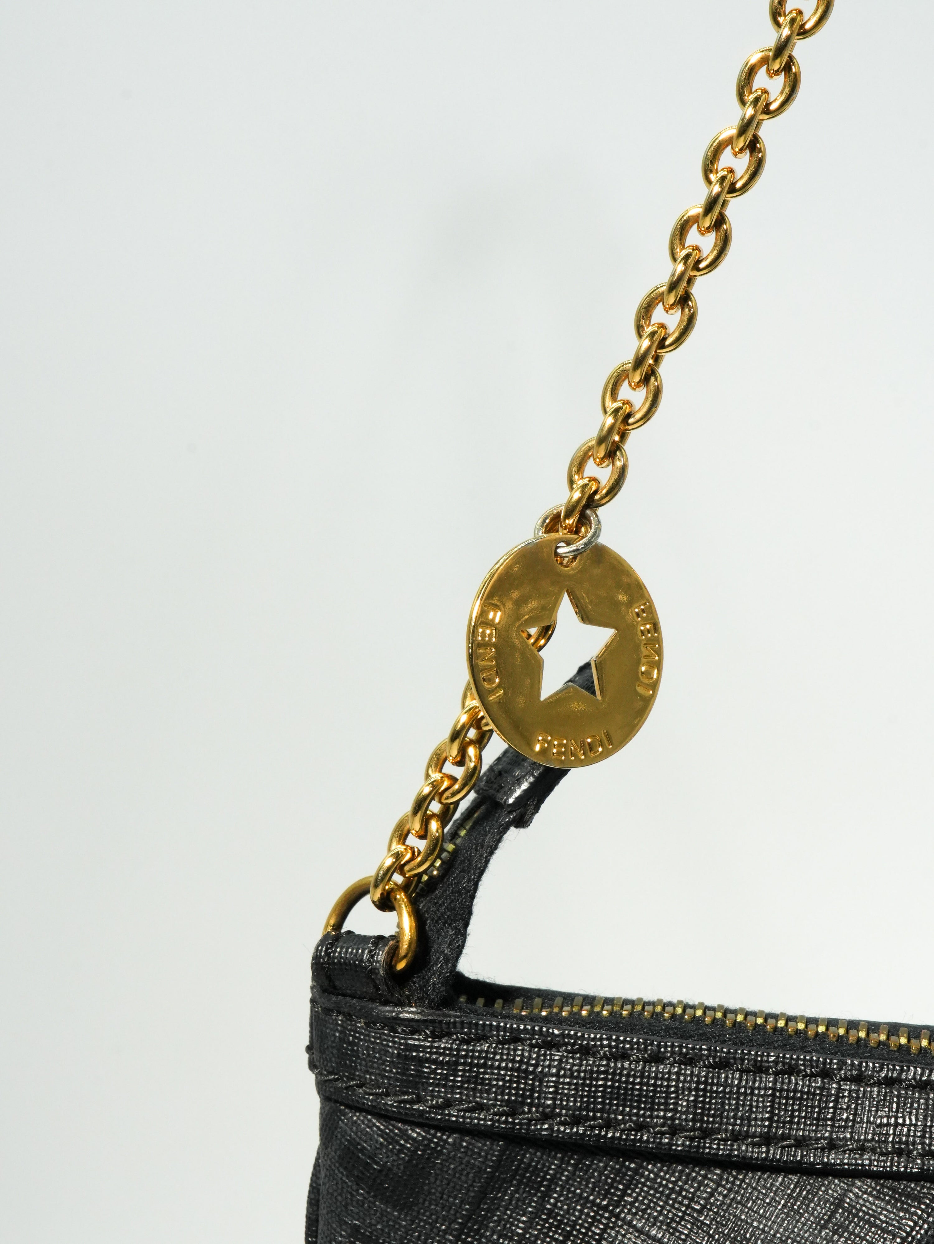Fendi Pochette Chain FF Logo