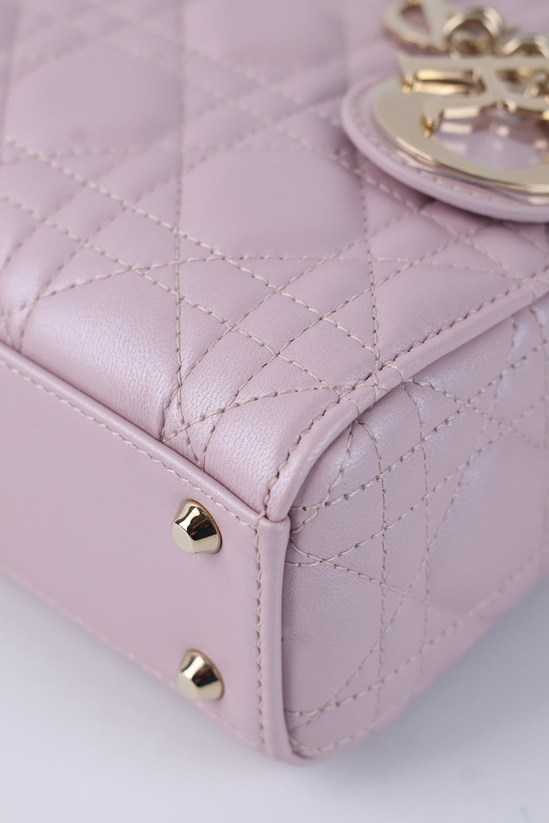 Lady Dior Mini in Pelle