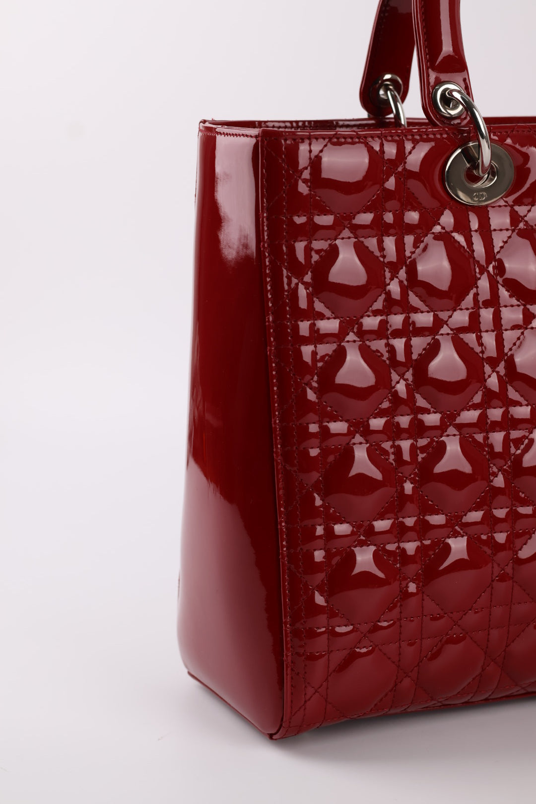 Lady Dior Large Vernis