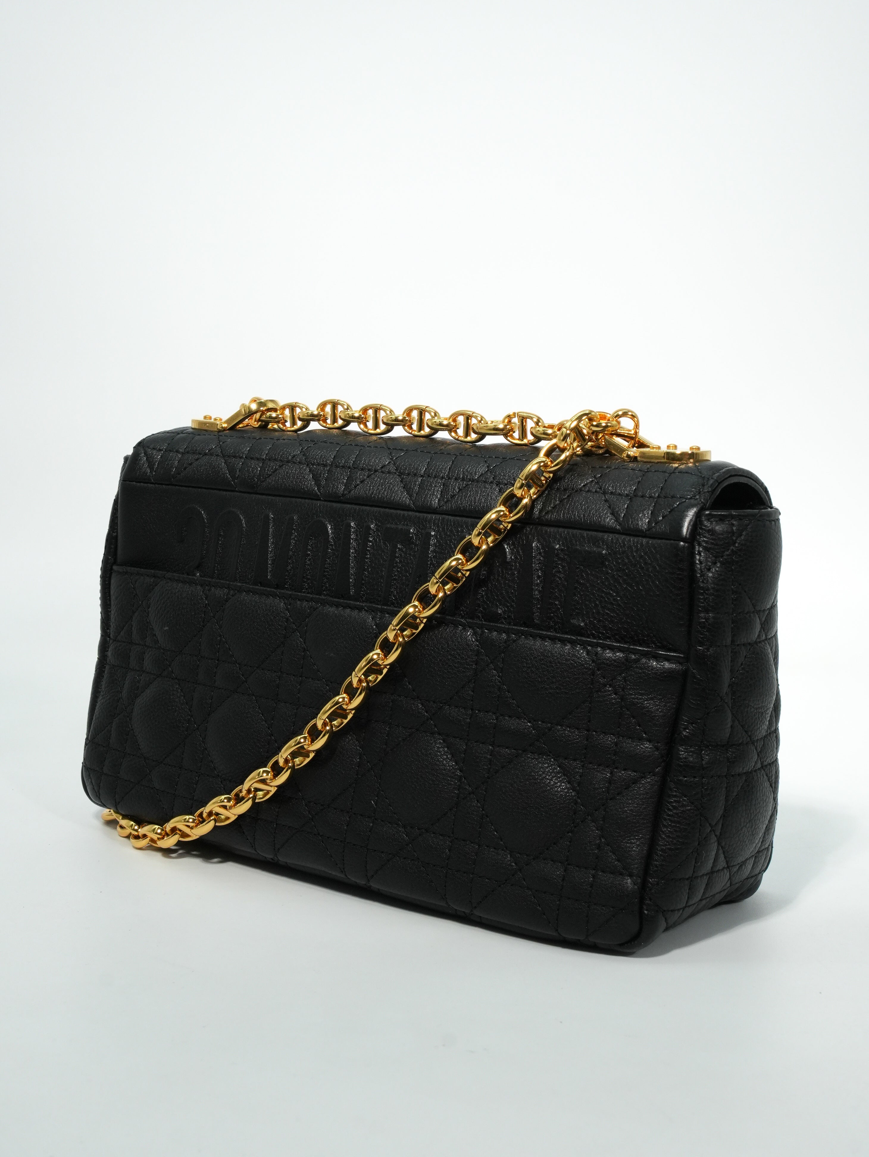 Dior Caro Media in Pelle