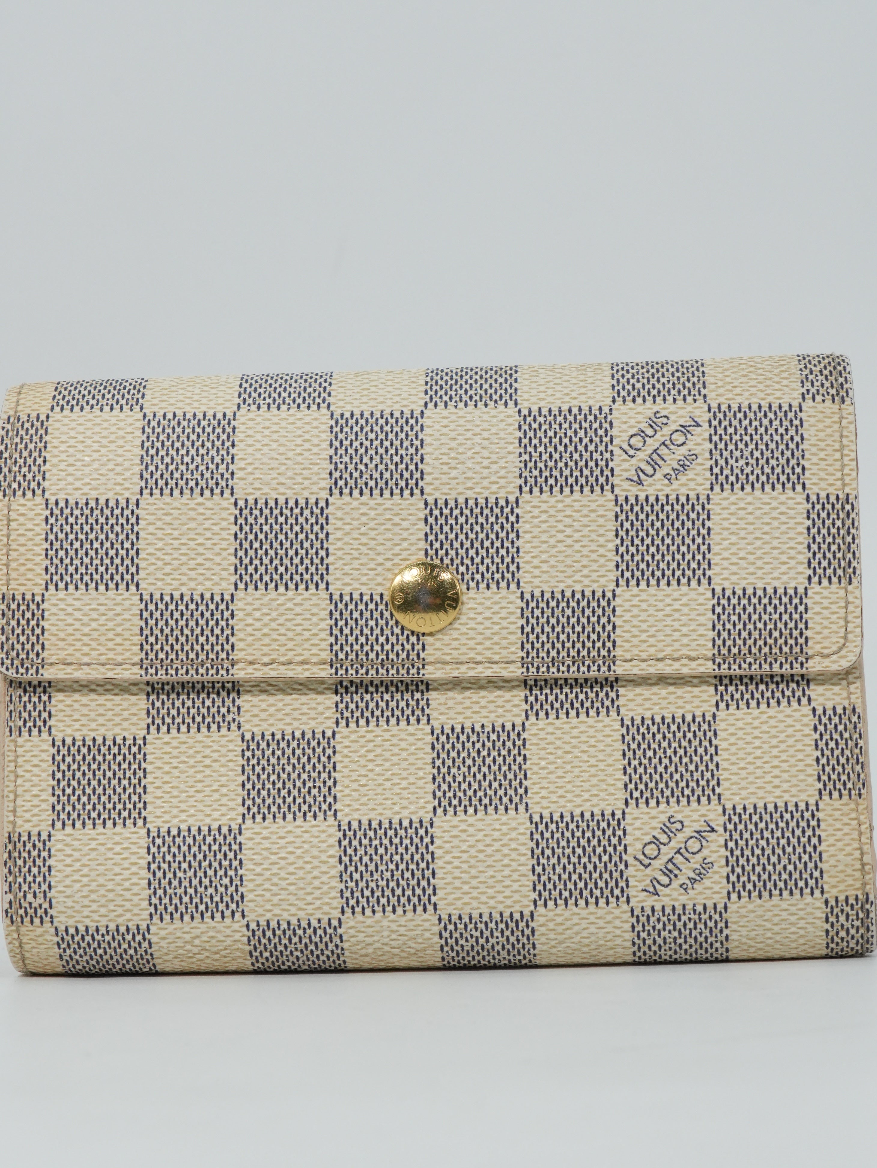 Louis Vuitton Portafoglio Alexandra Damier Azur