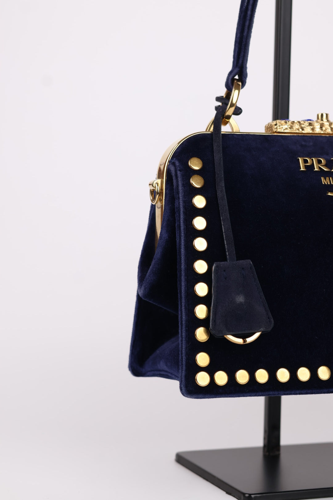 Prada Top Handle Velvet