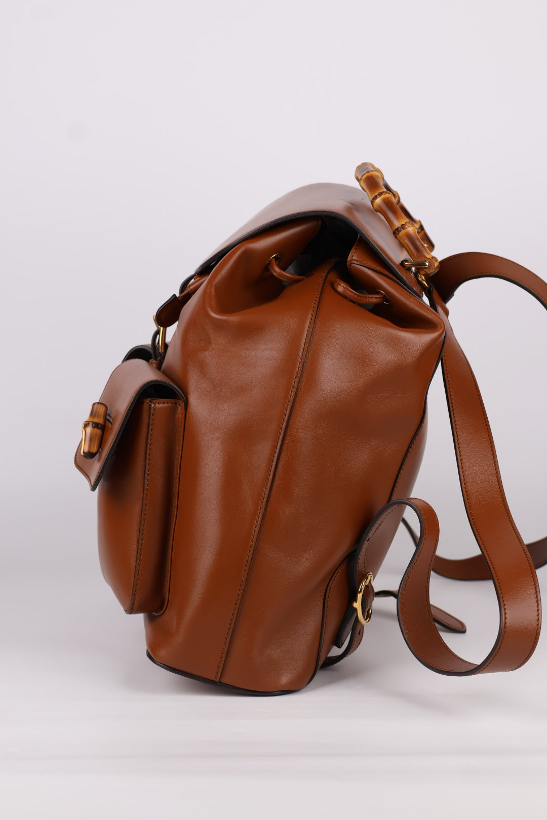 Gucci Zaino Bamboo in pelle
