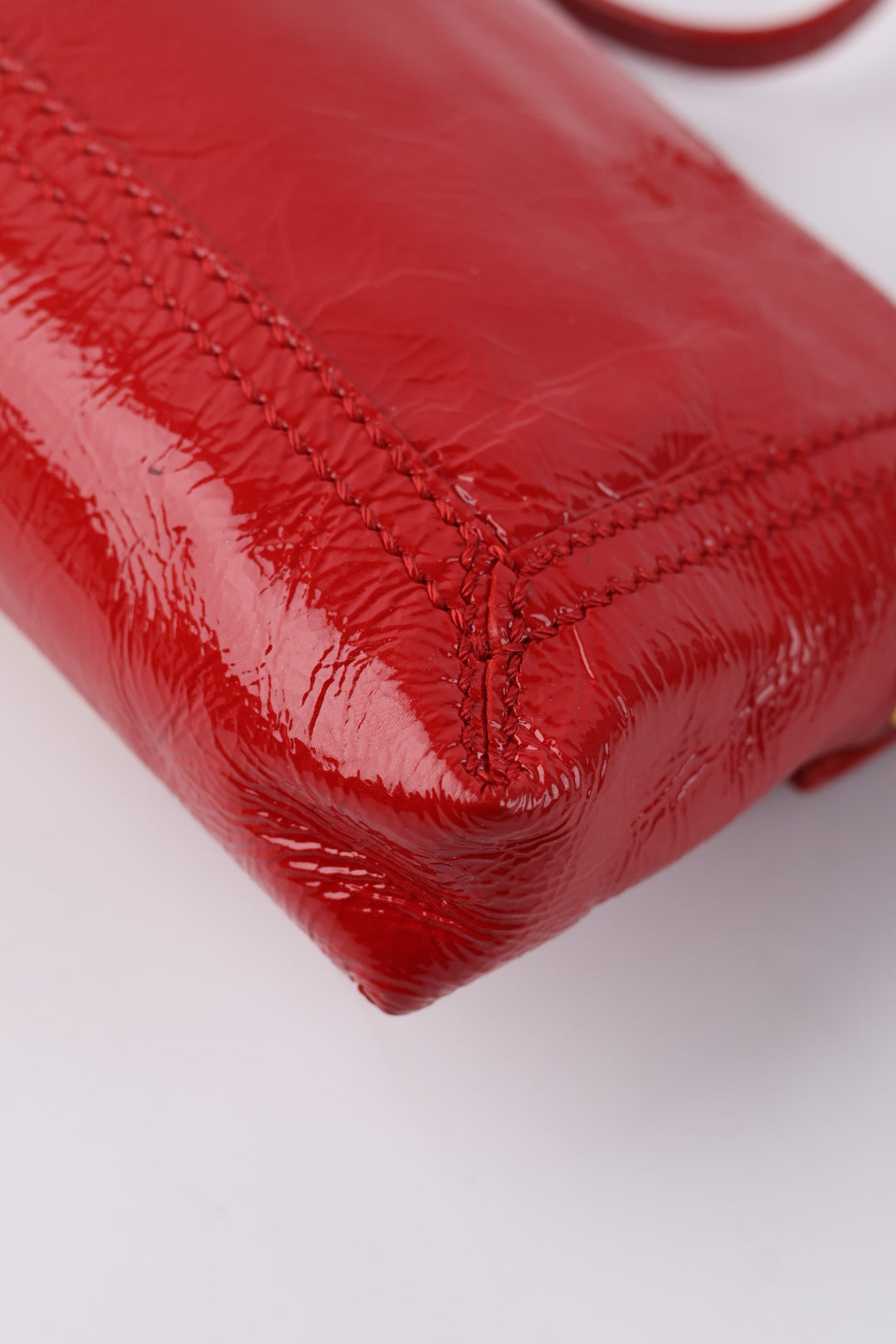 Fendi Mini Baguette in Vernice