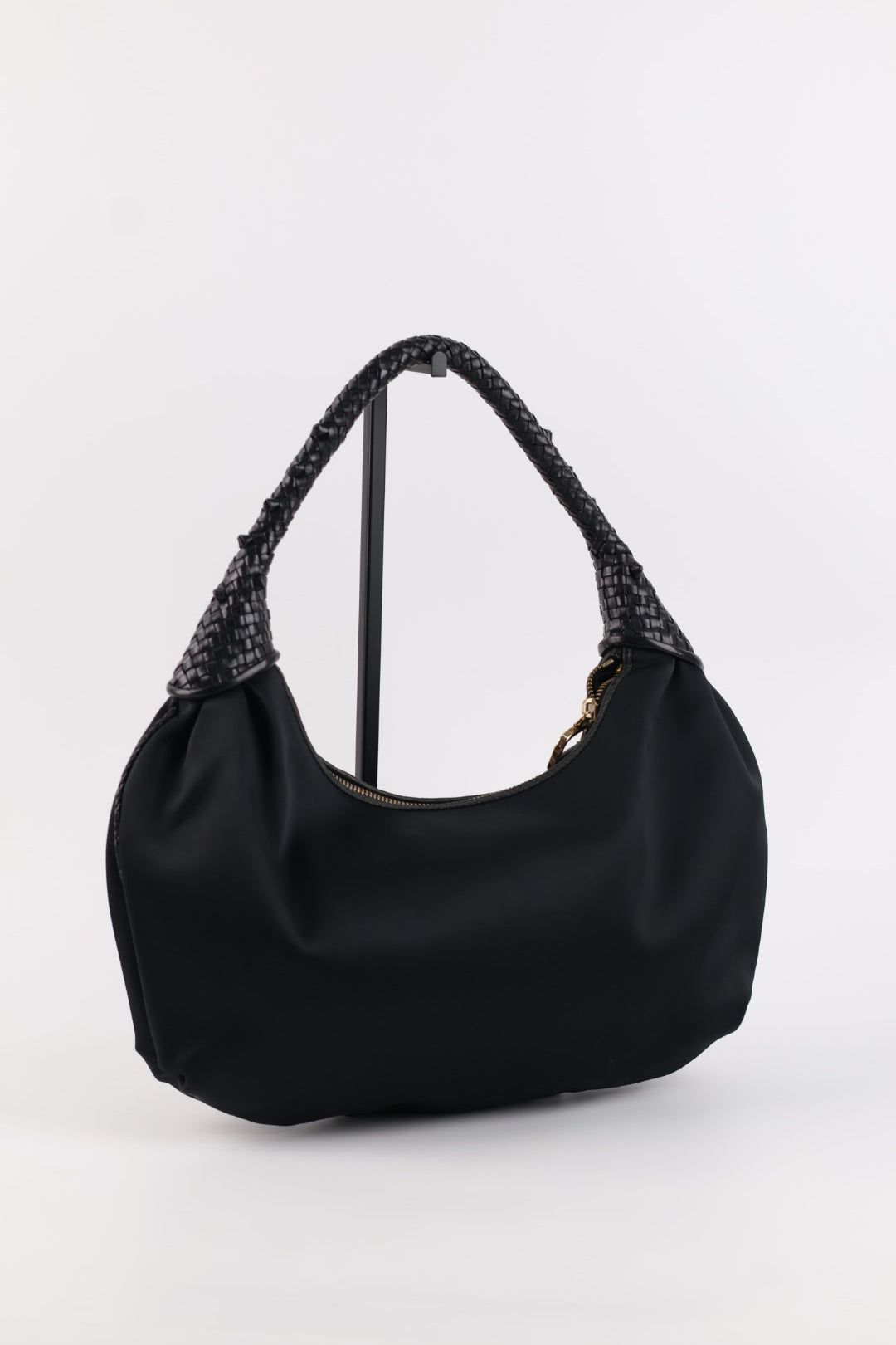 Fendi Hobo Nylon & Pelle