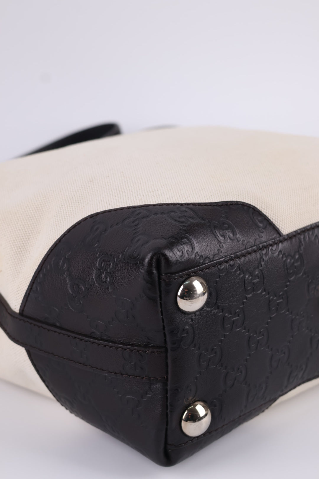 Gucci Tote Tela e Pelle