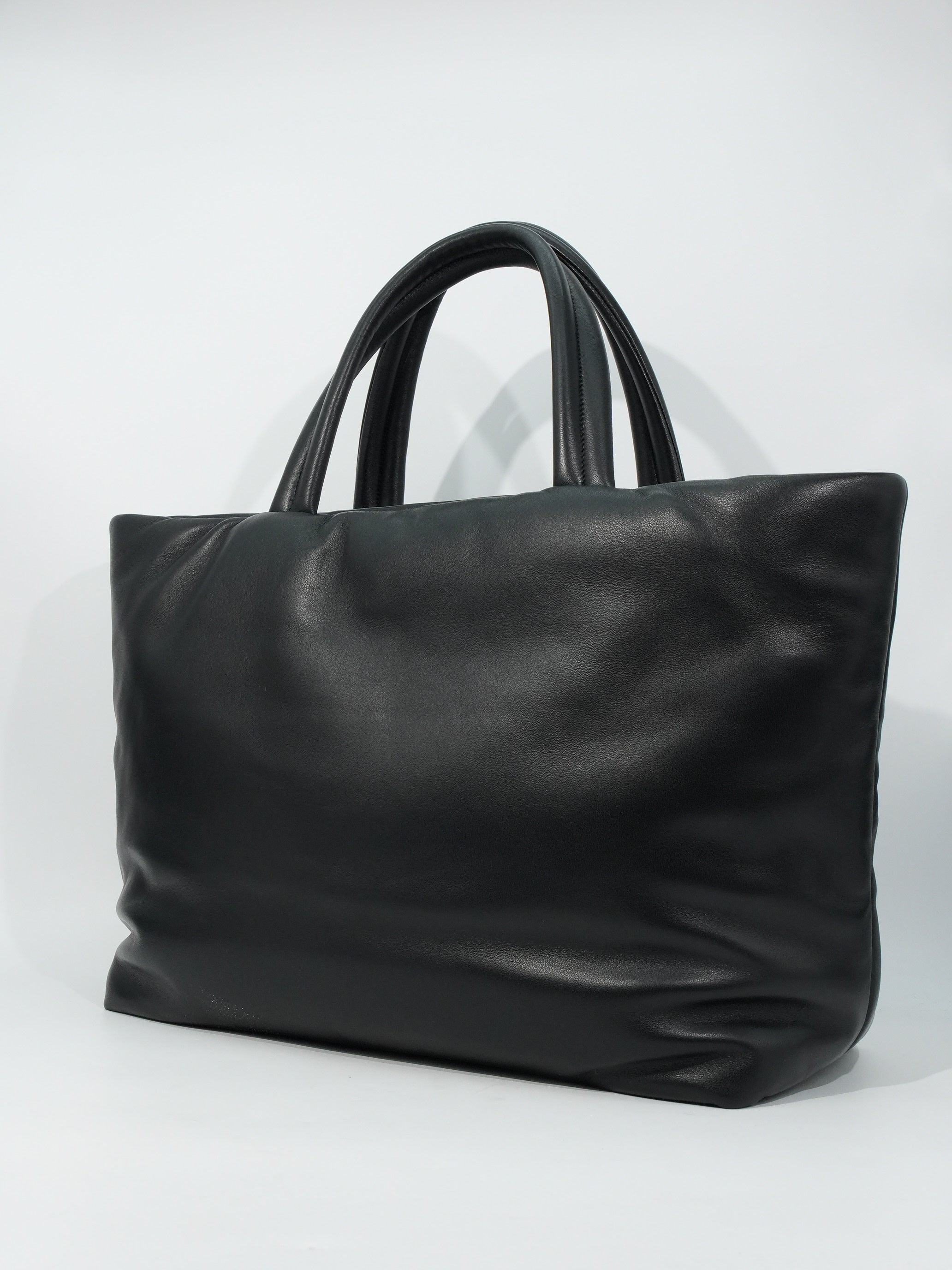 Saint Laurent New Tote Lettering in Pelle