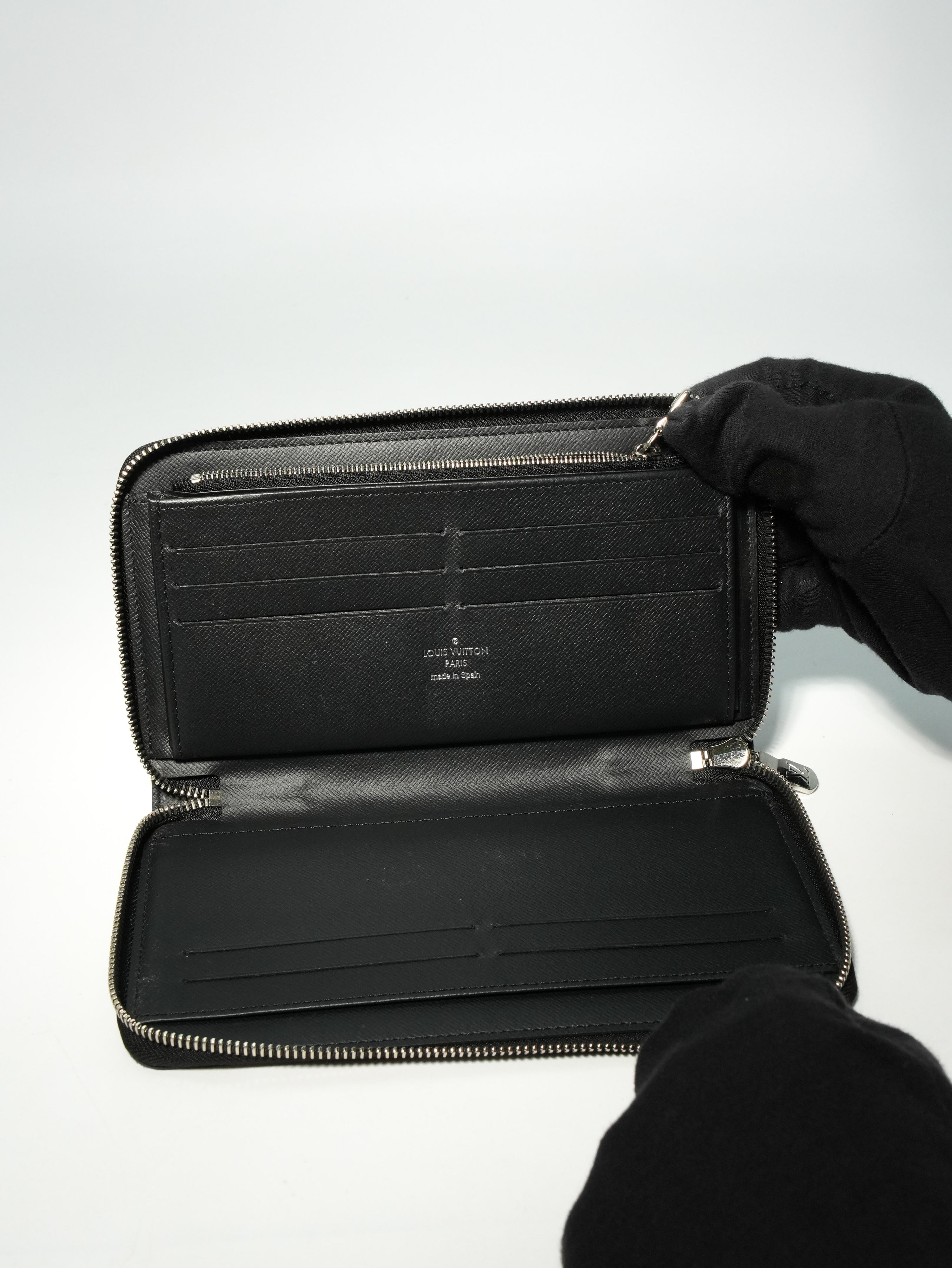 Louis Vuitton Portafoglio Zippy Damier Graphite