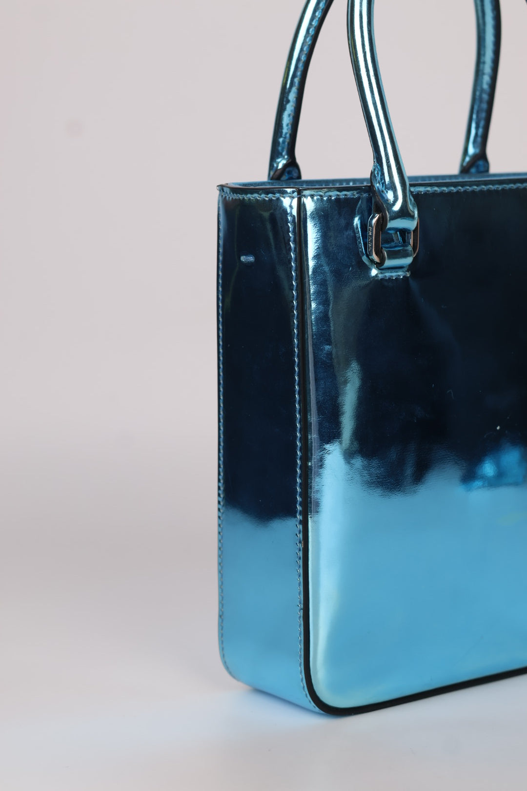 Prada Mini Tote Metallic