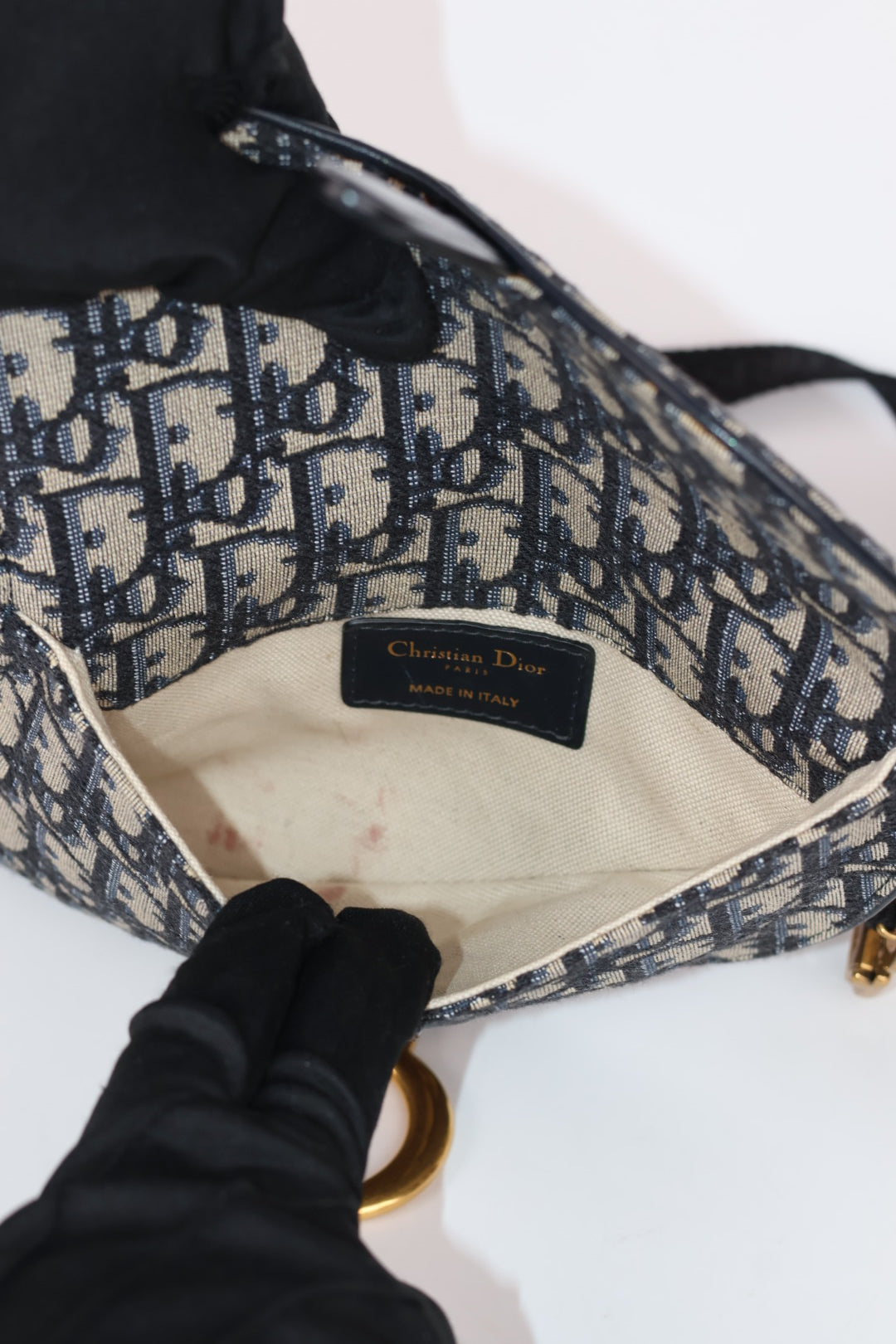 Dior Marsupio Saddle Jacquard Oblique