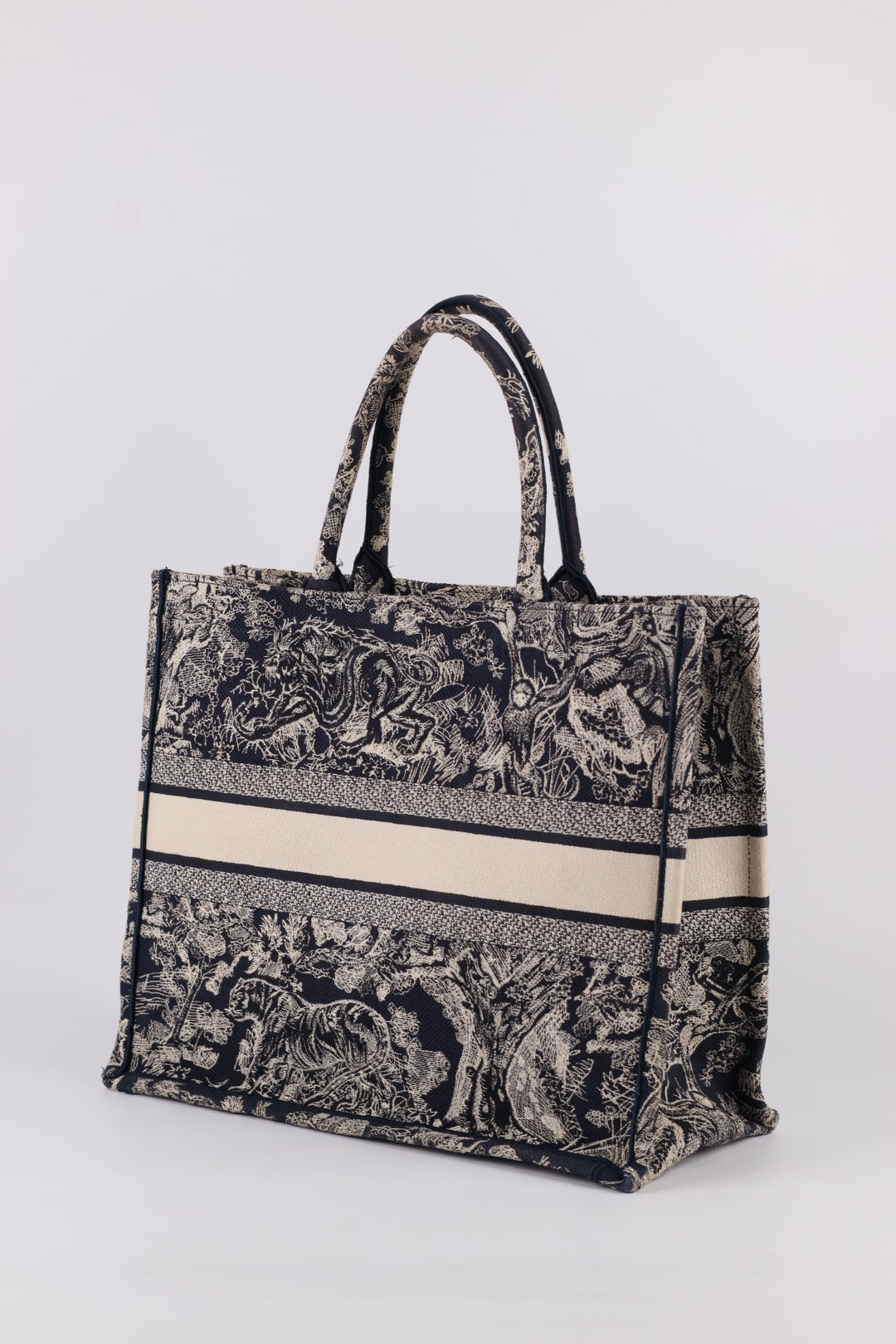 Dior Book Tote Grande Toile du Jouy