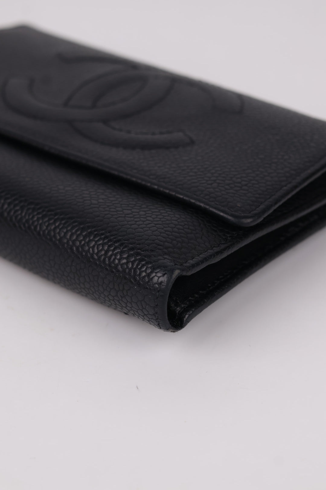 Chanel Portafoglio compatto Caviar